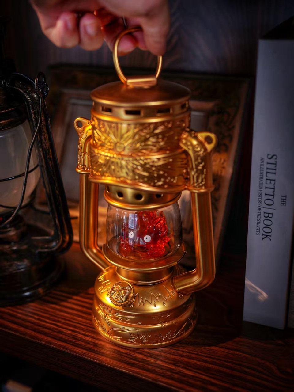 【Pre-sale】Kerosene lamp Calcifer with LED-Howl's Moving Castle-LongMiao Studio