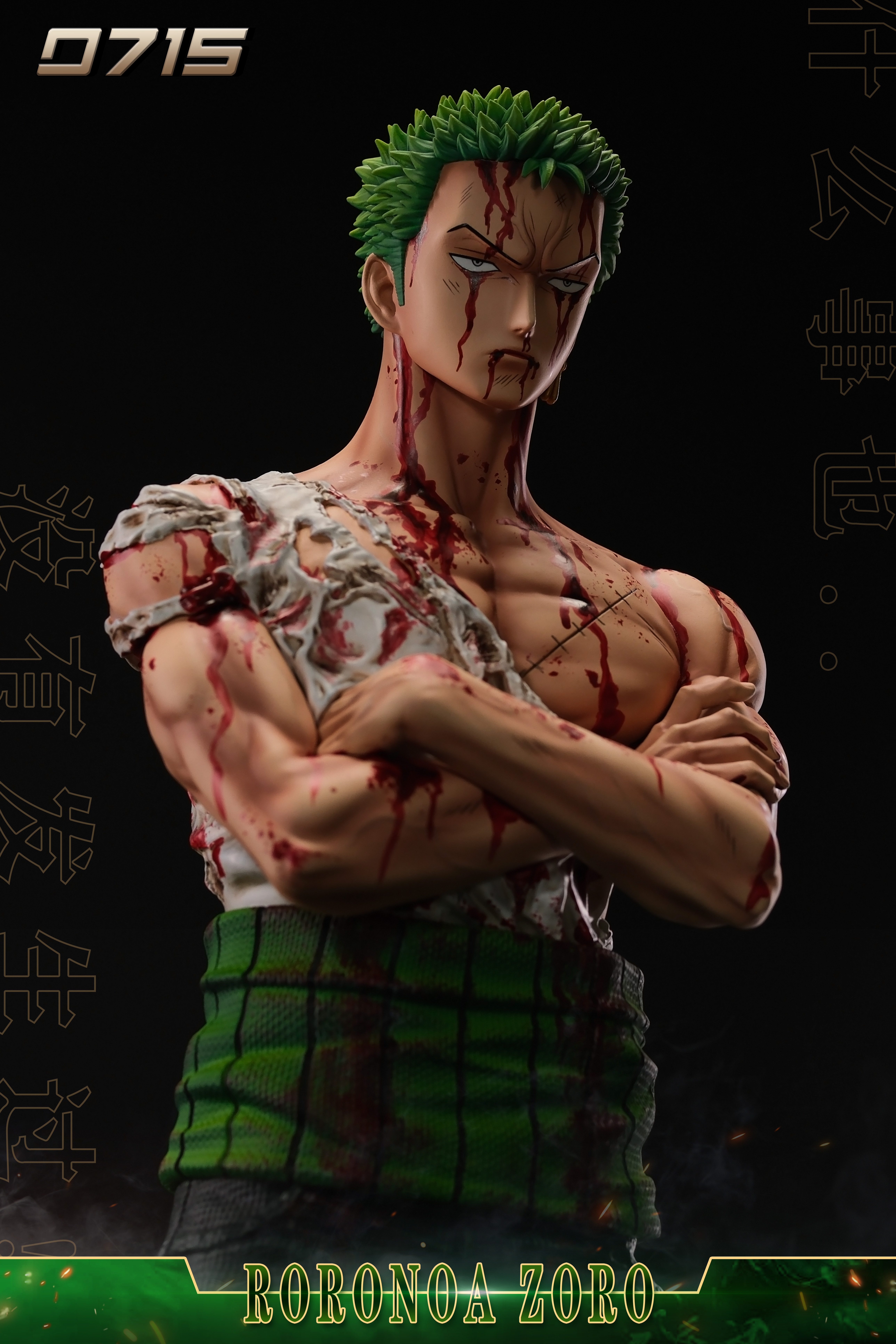 【Sold out】1/4 and 1/6 Scale 001 Injured Roronoa Zoro-0715 Studio