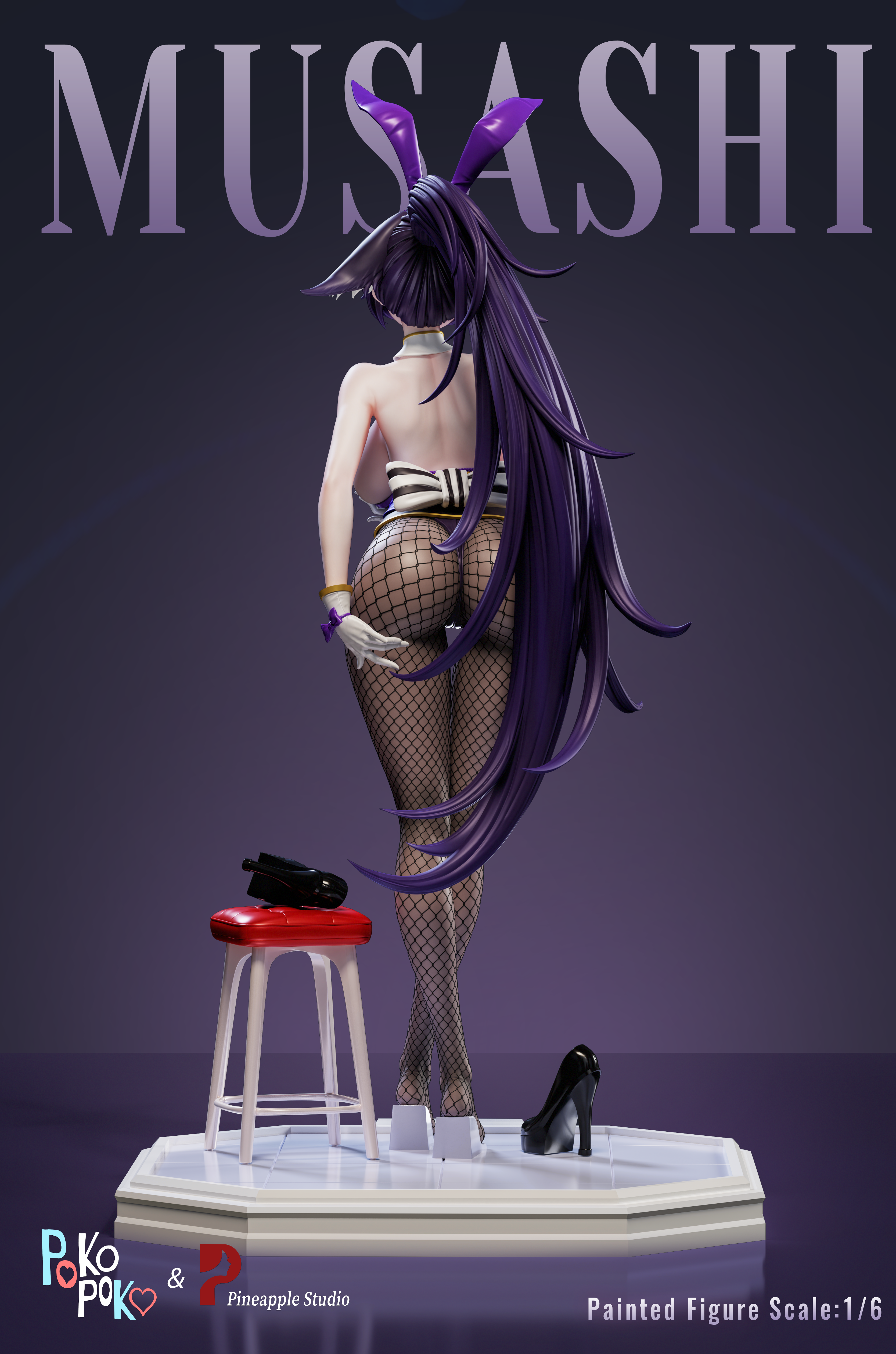 【Pre-sale】1/6 Scale Shinano and Musahi-Azure Lane-Pineapple Studio X POKO POKO