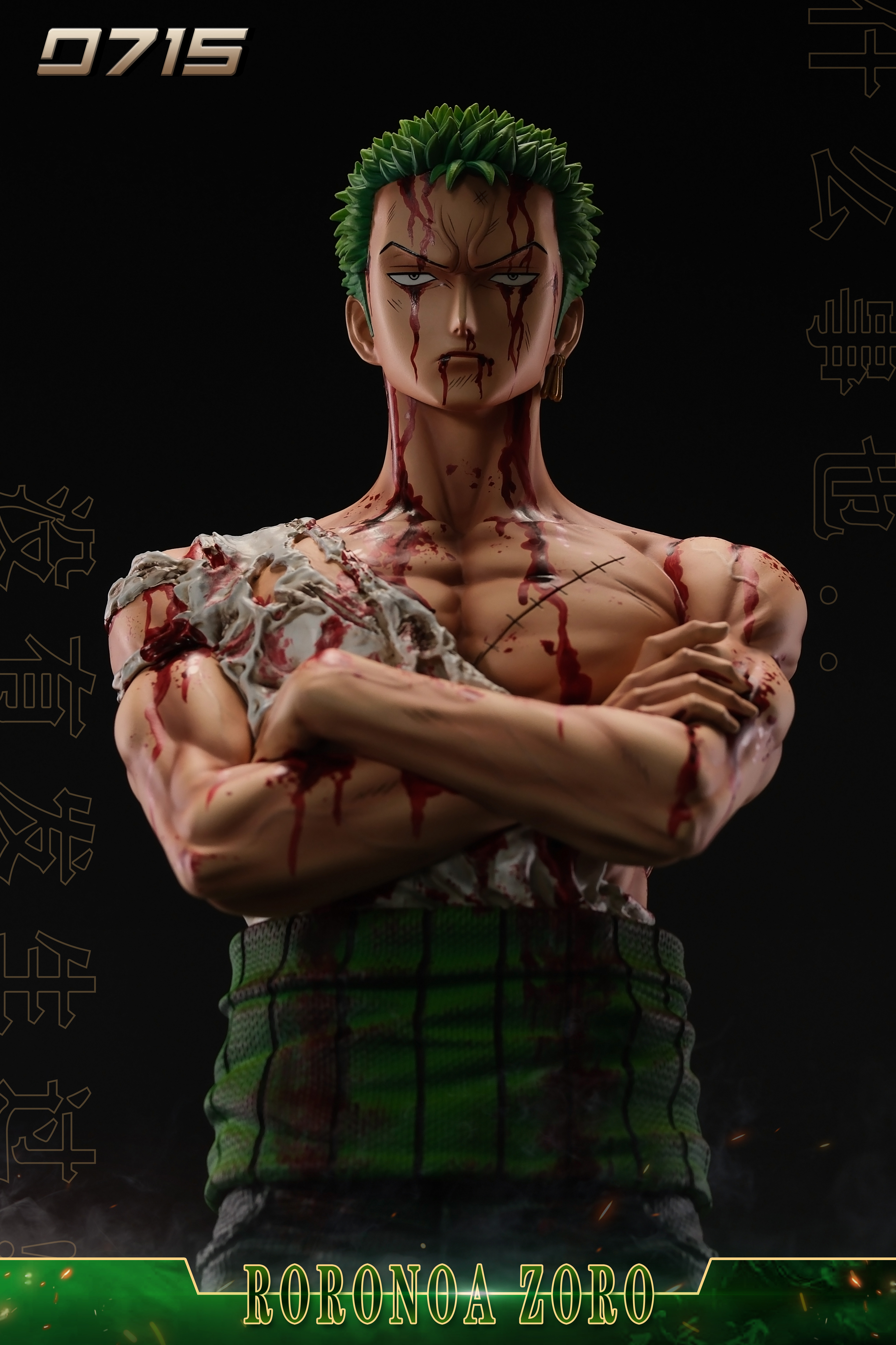 【Sold out】1/4 and 1/6 Scale 001 Injured Roronoa Zoro-0715 Studio