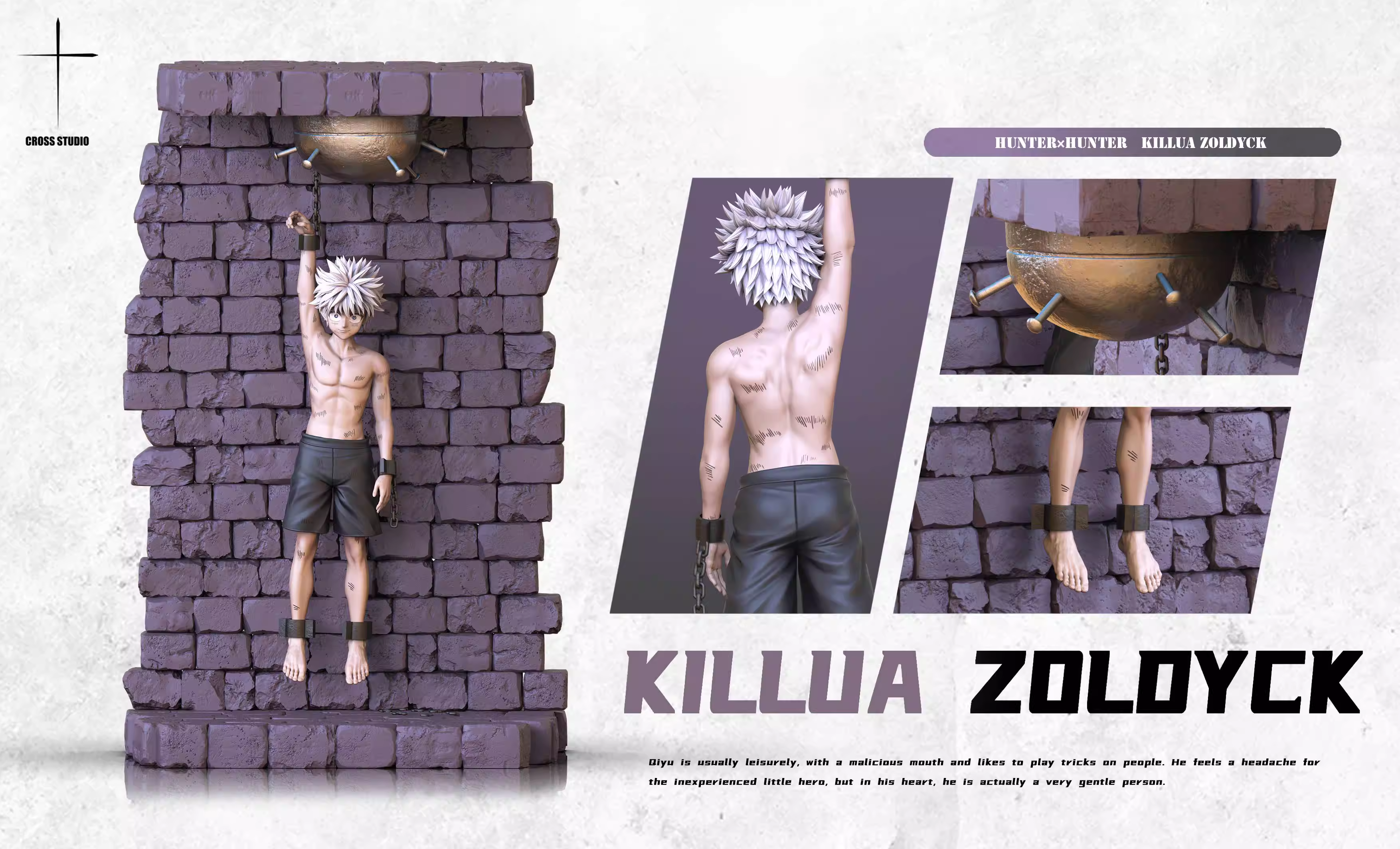 【Pre-sale】Hanging Killua Zoldyck-HUNTER X HUNTER-Cross Studio