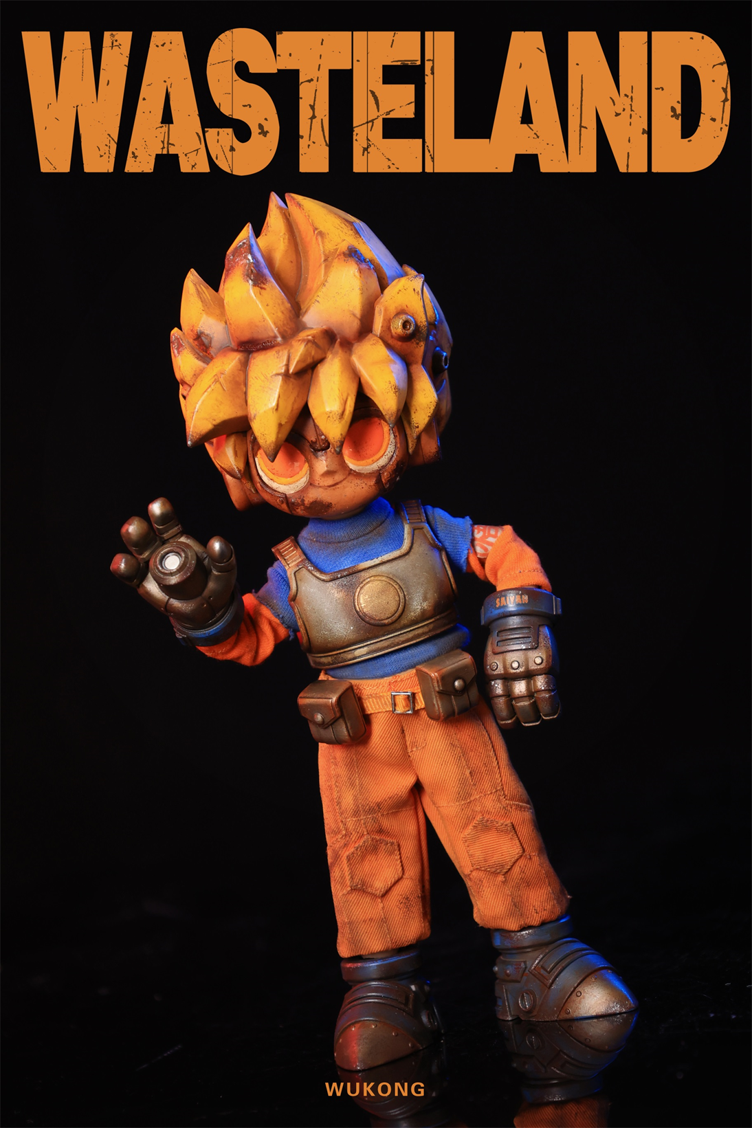 【Pre-sale】WasteLand-Wukong-Unit Zero, Super Mode Z and Captain-Steam Ignition, Nika Spark-Original Design-WeArtDoing Studio