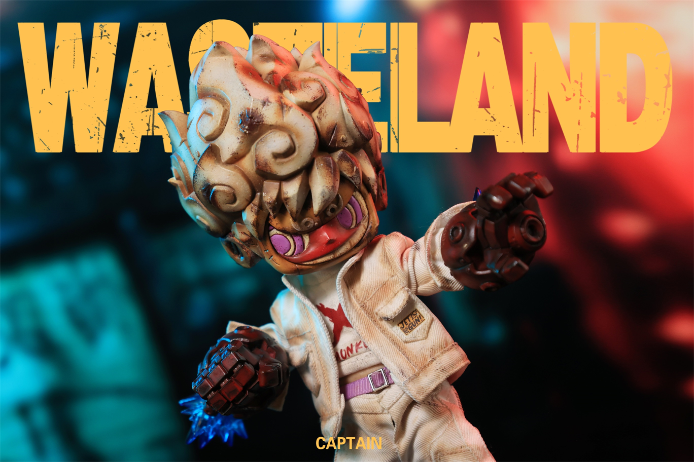 【Pre-sale】WasteLand-Wukong-Unit Zero, Super Mode Z and Captain-Steam Ignition, Nika Spark-Original Design-WeArtDoing Studio