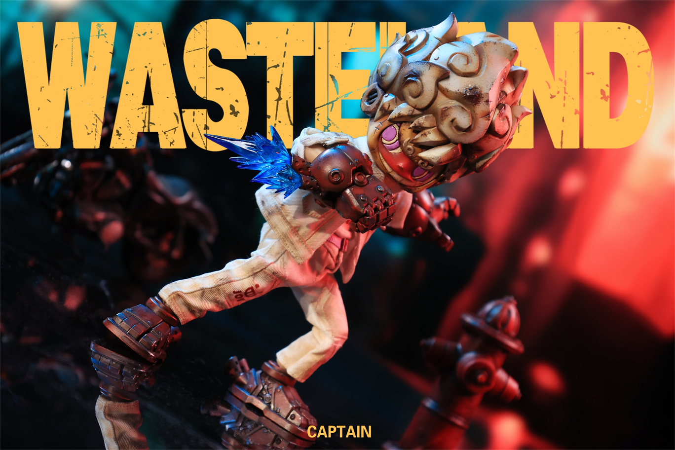 【Pre-sale】WasteLand-Wukong-Unit Zero, Super Mode Z and Captain-Steam Ignition, Nika Spark-Original Design-WeArtDoing Studio