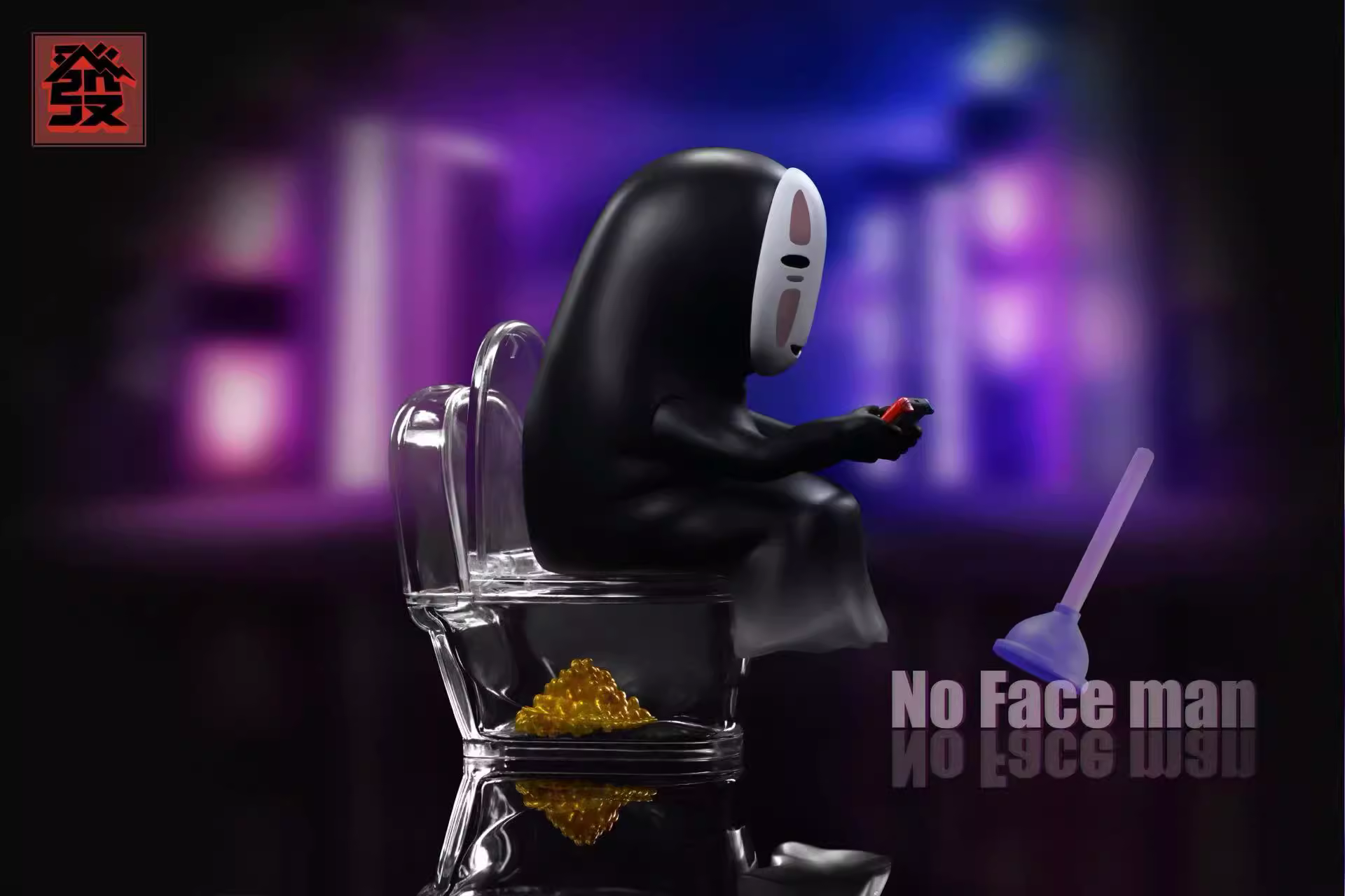 【Pre-sale】SlackING off No-Face Man-Spirited Away-Fa Studio