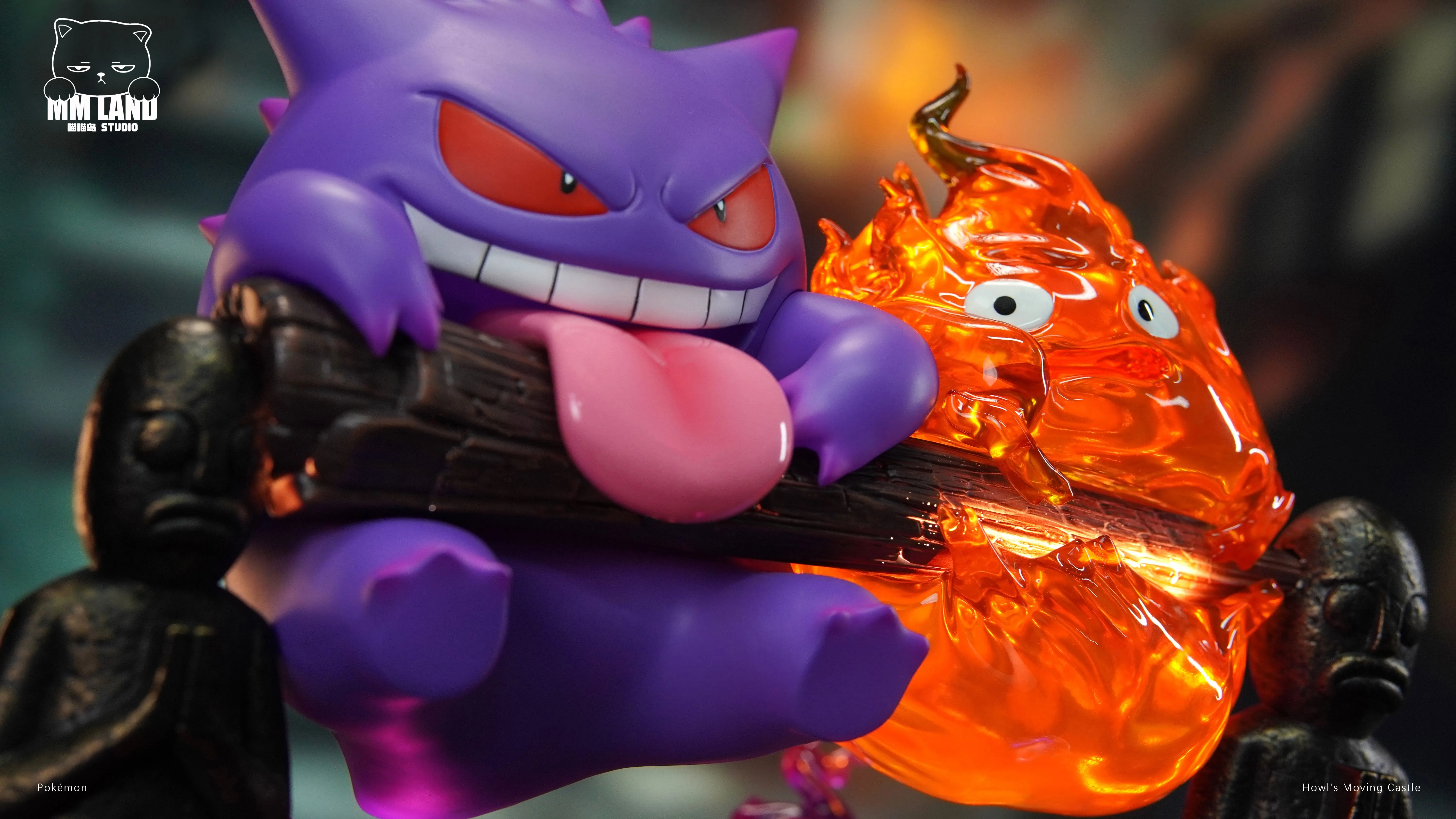 【Sold out】002 Gengar with Calcifer-Pokemon-MMLAND Studio