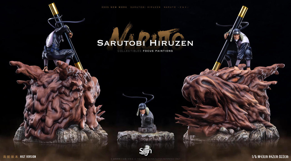【Pre-sale】1/6 Scale Sarutobi Hiruzen-Sign Studio