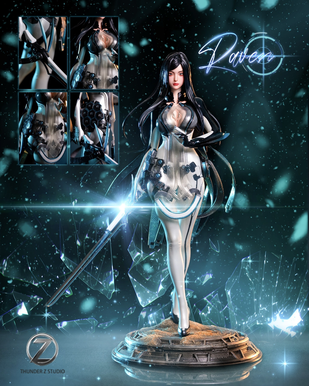 【Pre-sale】1/4 Scale Raven-Stellar Blade-THUNDER Z Studio