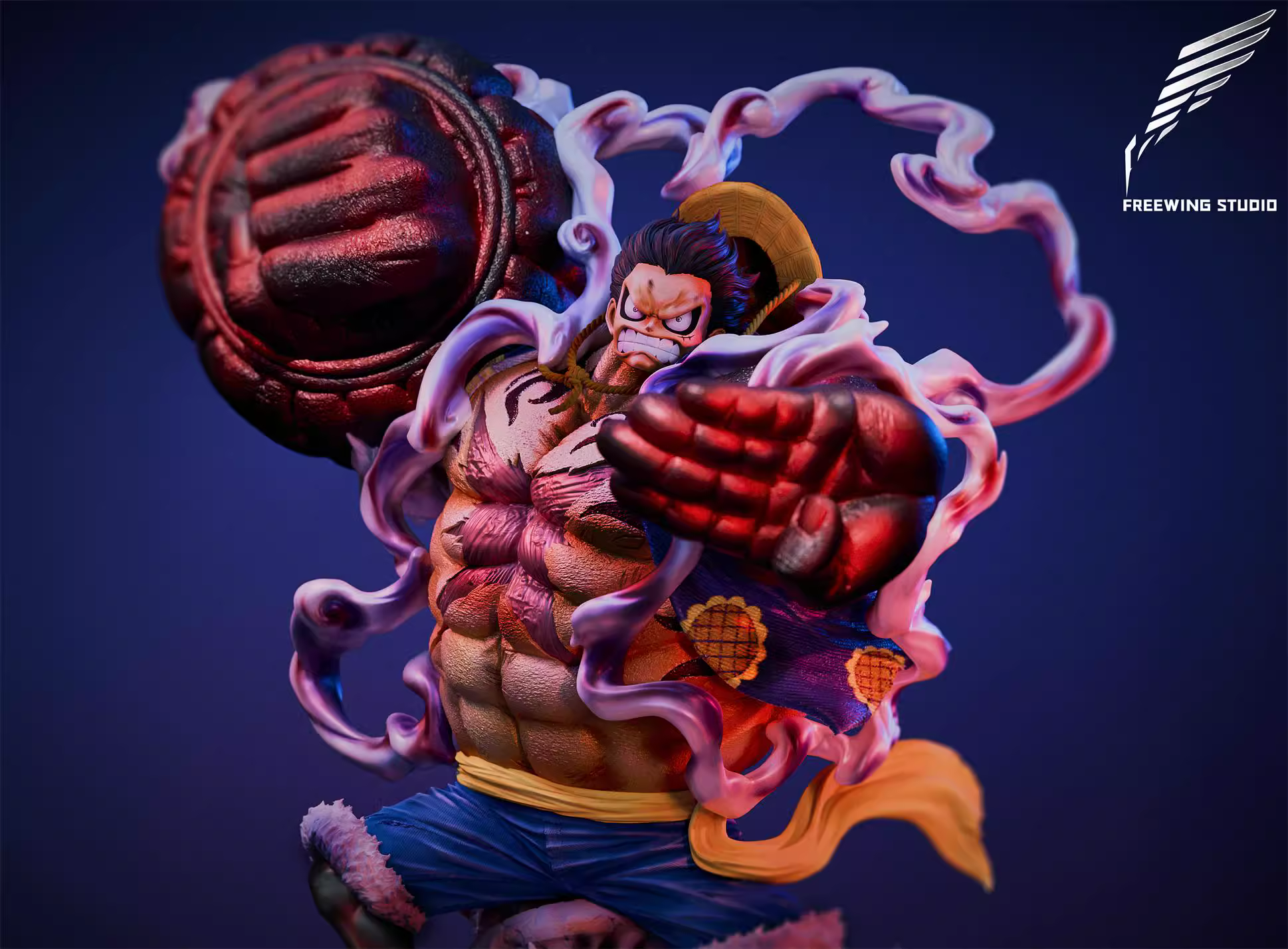 【Pre-sale】No.1 Gear 4 Luffy-Freewing Studio