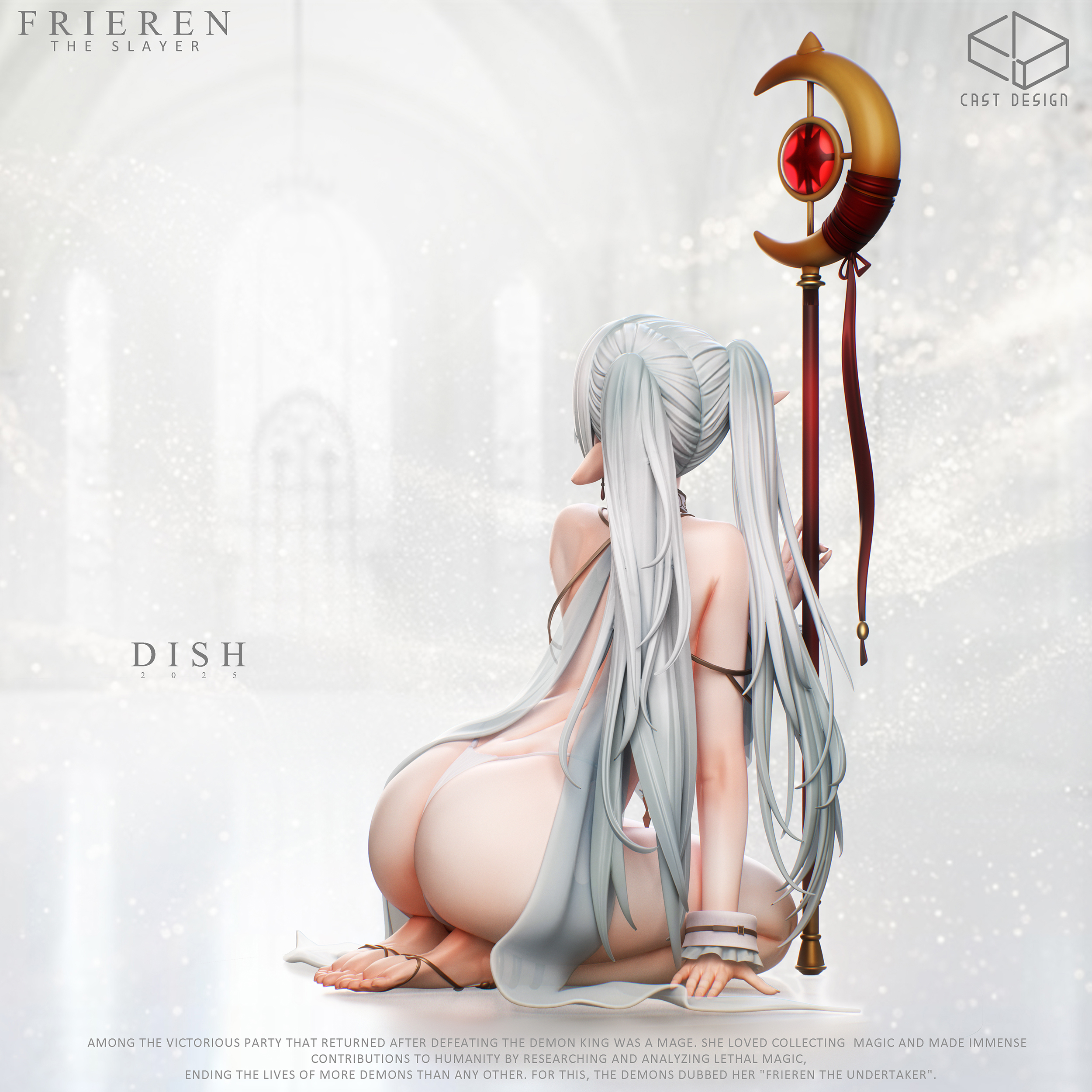 【Last one】1/4 Scale Frieren-Frieren: Beyond Journey's End-Cast Design Studio X Dish
