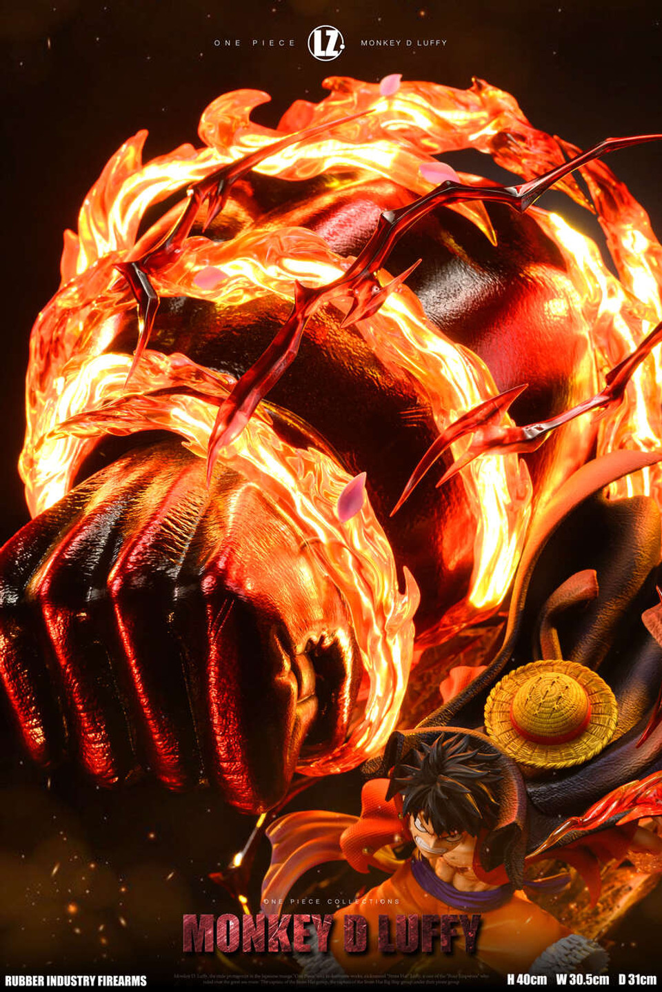 【Pre-sale】POP Gear 3 Fire Fist Luffy-LZ Studio