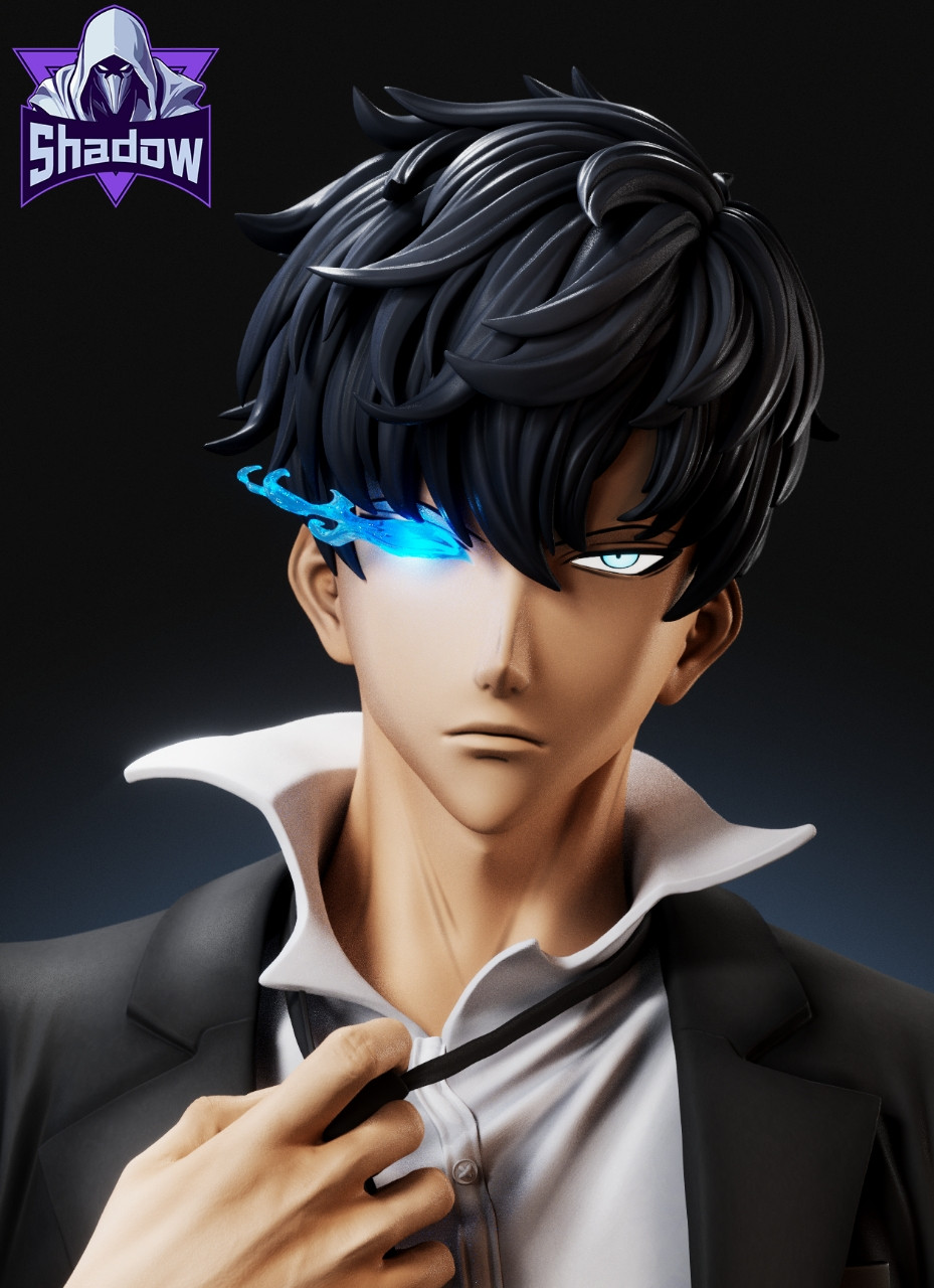 【Pre-sale】1/6 Scale Sung Jin-Woo with LED-Shadow Studio