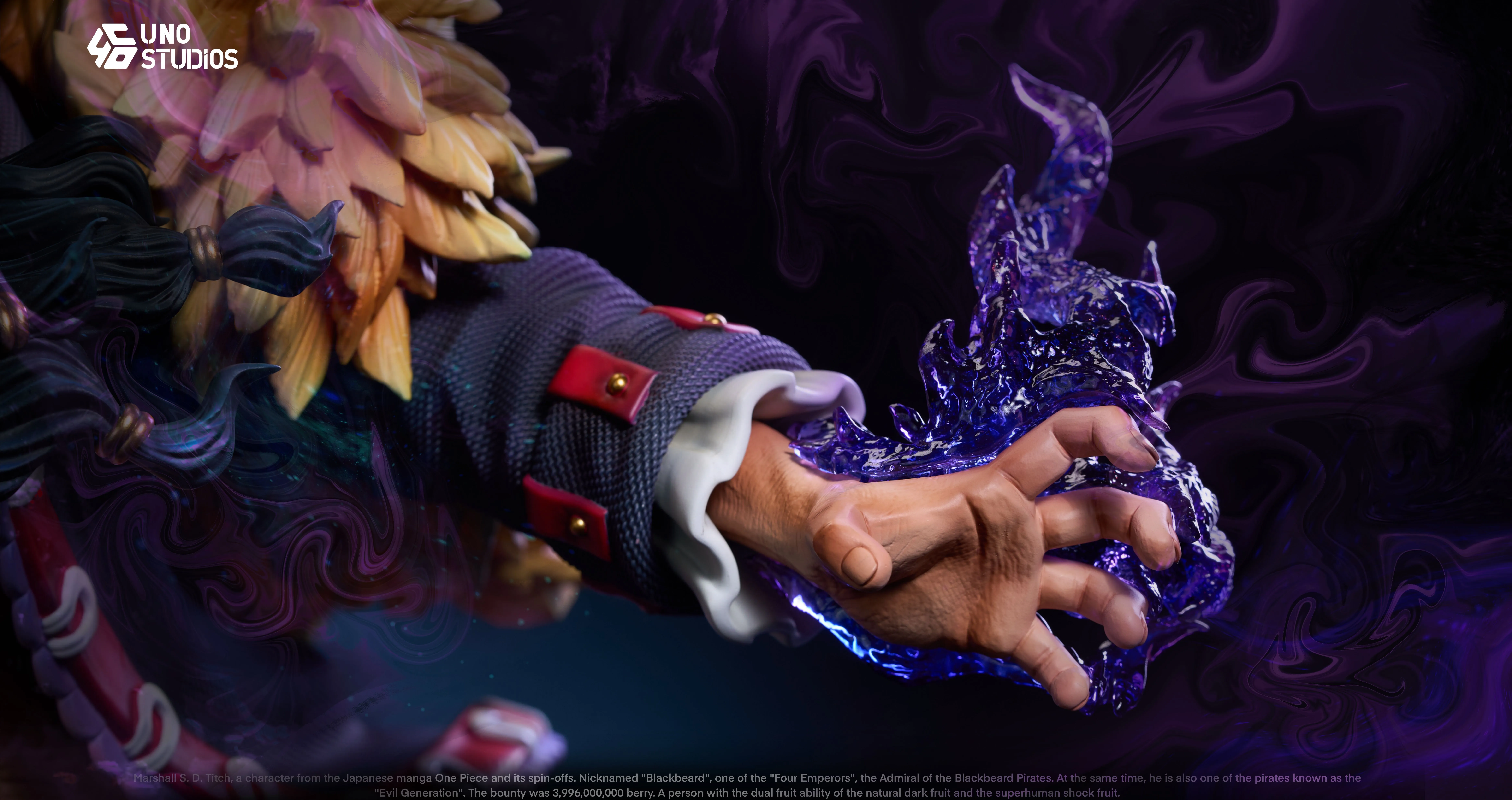 【Pre-sale】1/4 Scale Bust of Marshall·D·Teach-UNO Studio