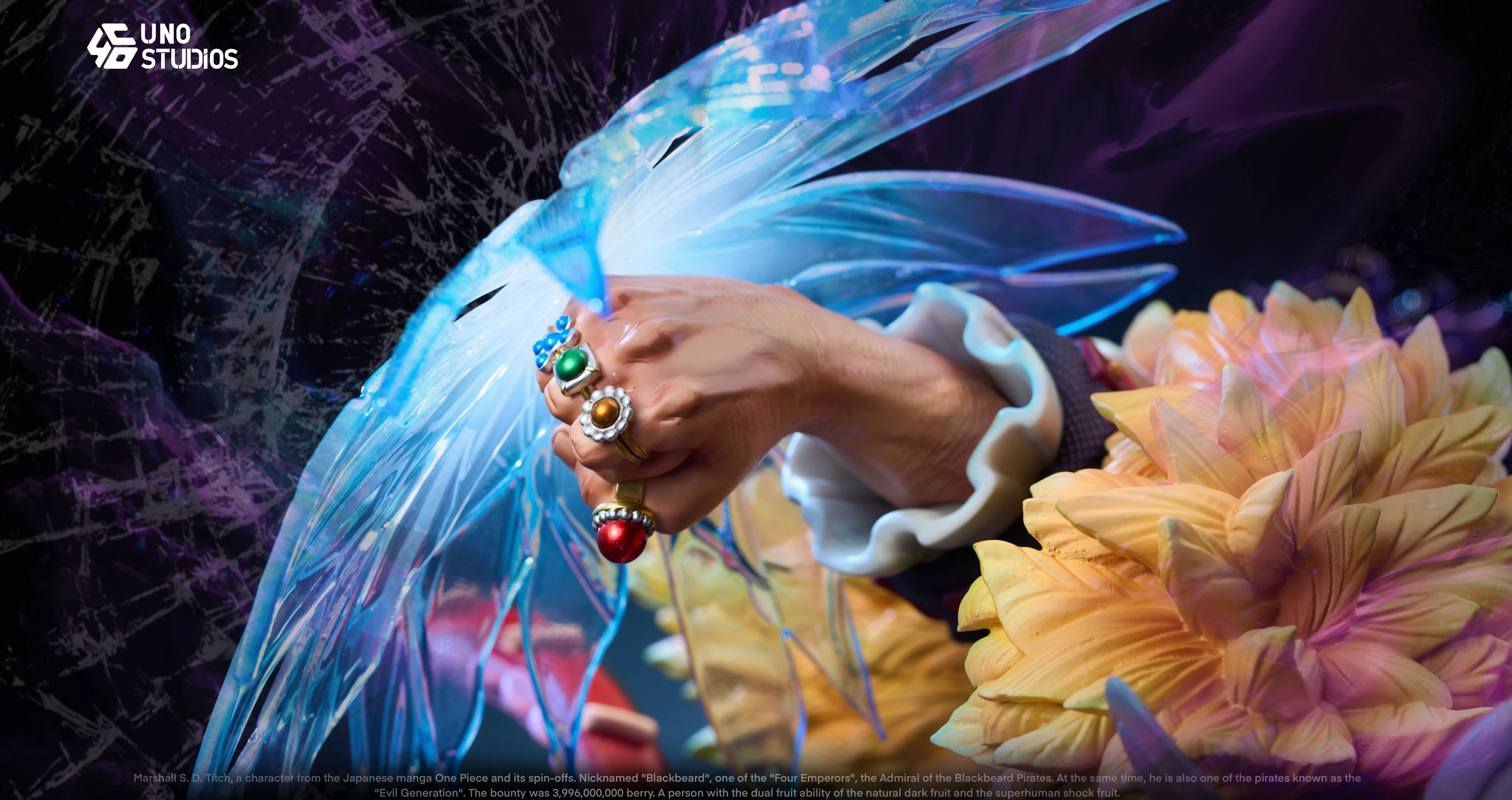 【Pre-sale】1/4 Scale Bust of Marshall·D·Teach-UNO Studio