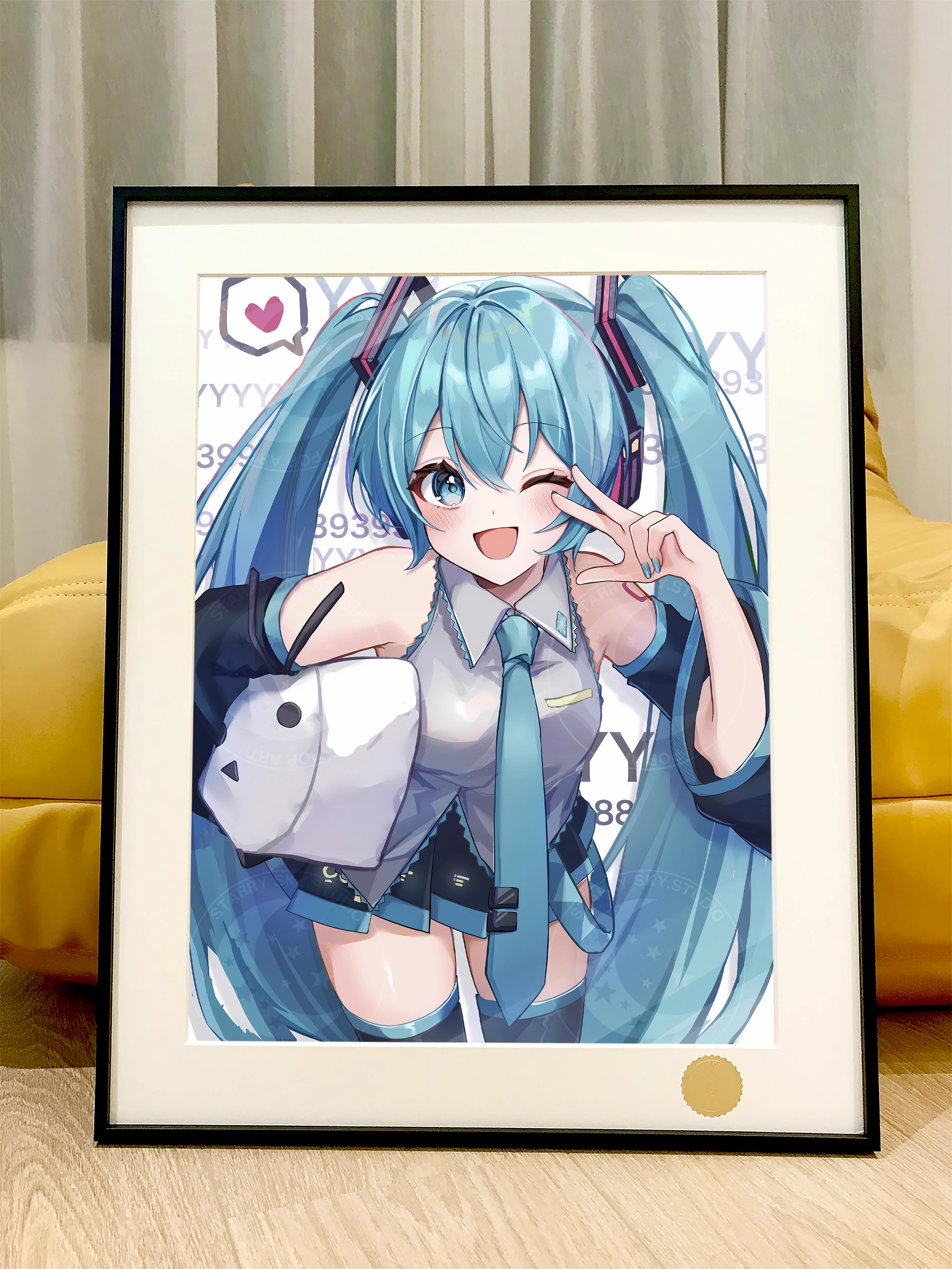 【Pre-sale】Decorative Painting of Hatsune Miku-XingKong Studio