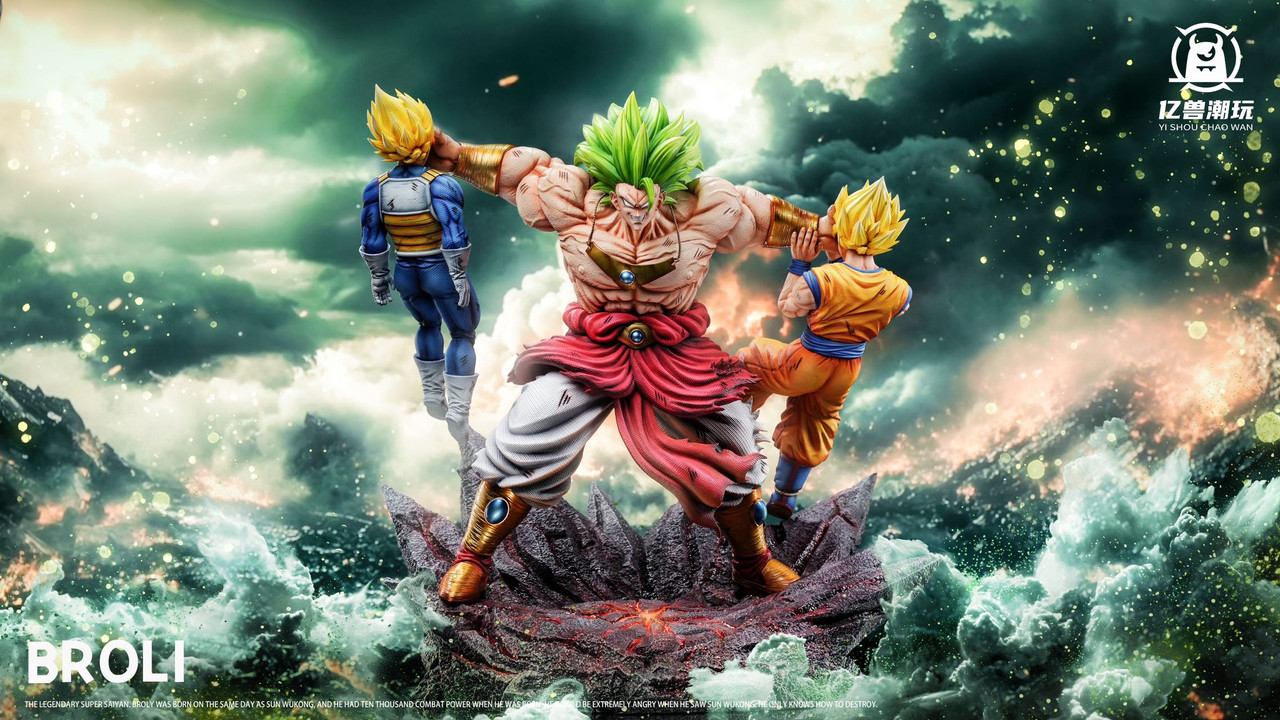 【Sold out】Broly VS Goku and Vegeta-YiShou Studio