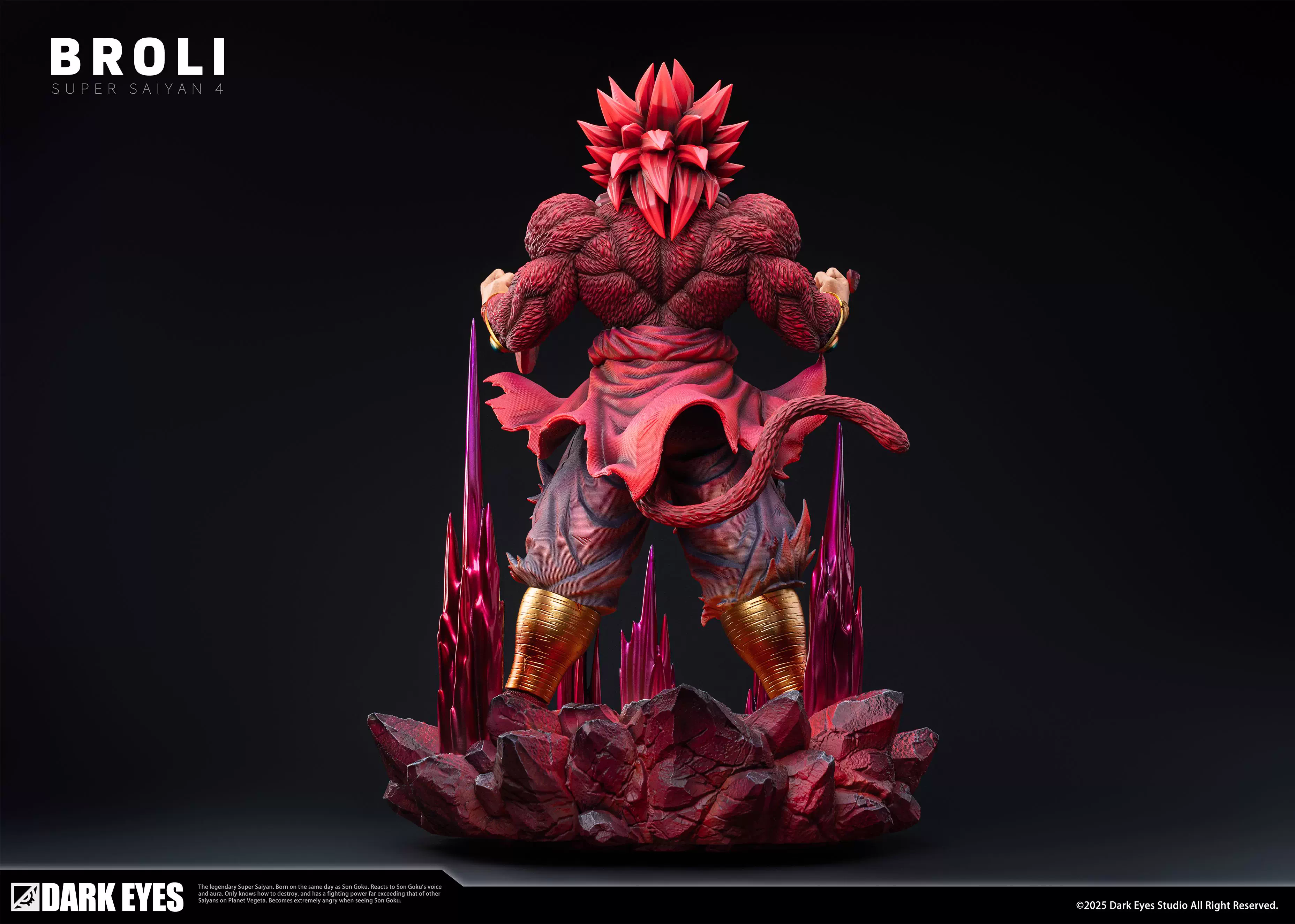 【Pre-sale】1/6 and 1/4 Scale Super Saiyan 4 Broly-HeiMou Studio