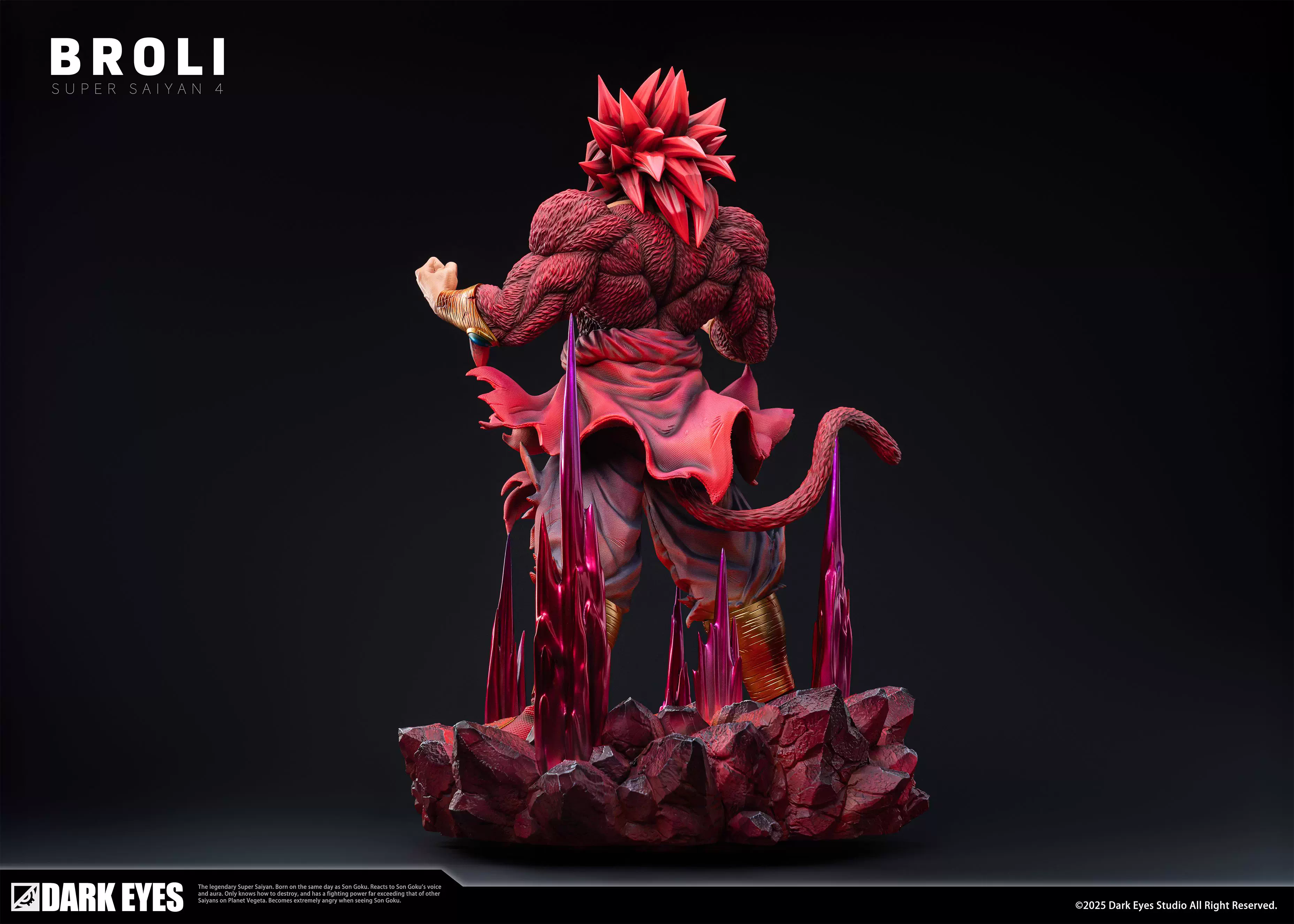 【Pre-sale】1/6 and 1/4 Scale Super Saiyan 4 Broly-HeiMou Studio