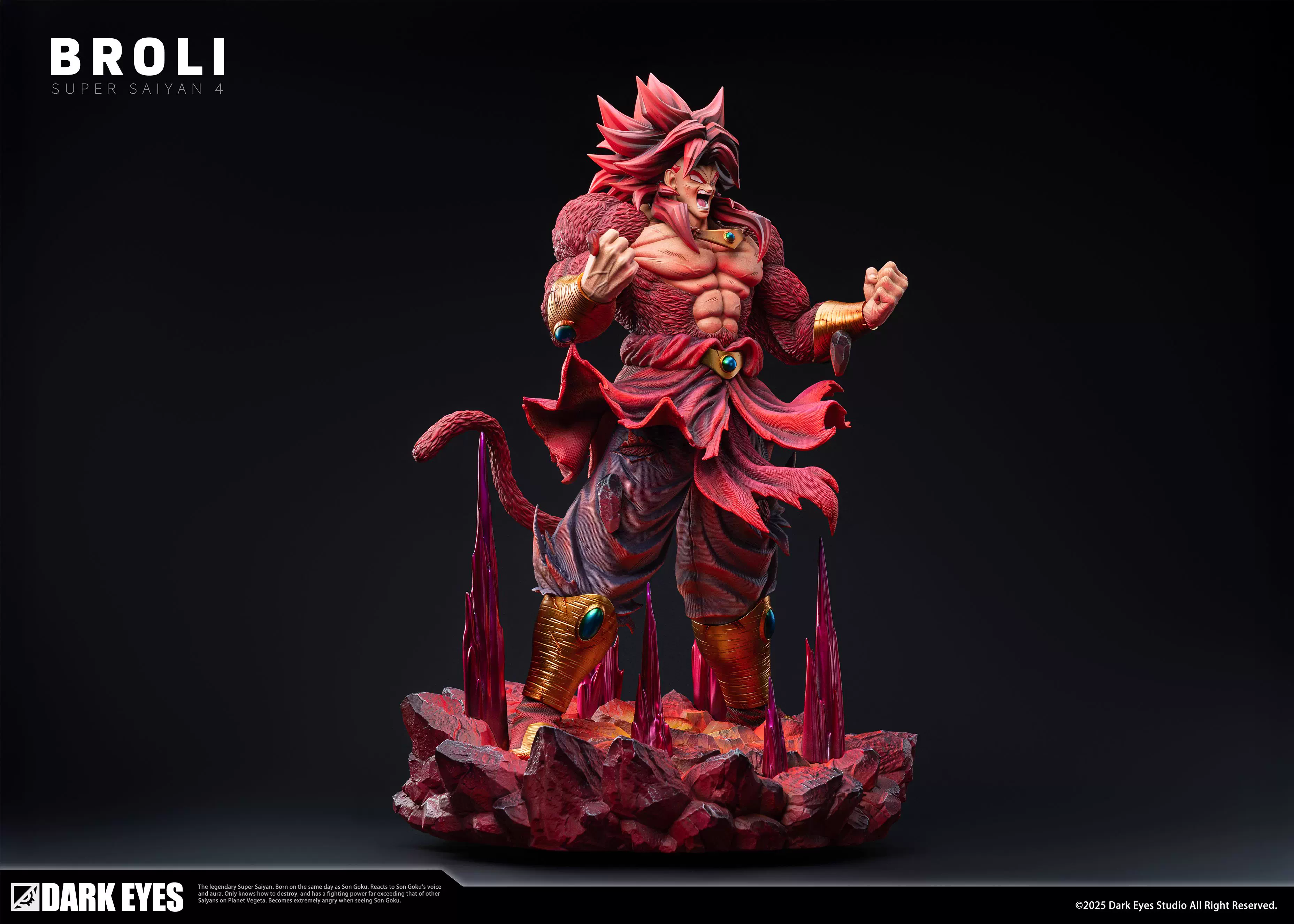 【Pre-sale】1/6 and 1/4 Scale Super Saiyan 4 Broly-HeiMou Studio