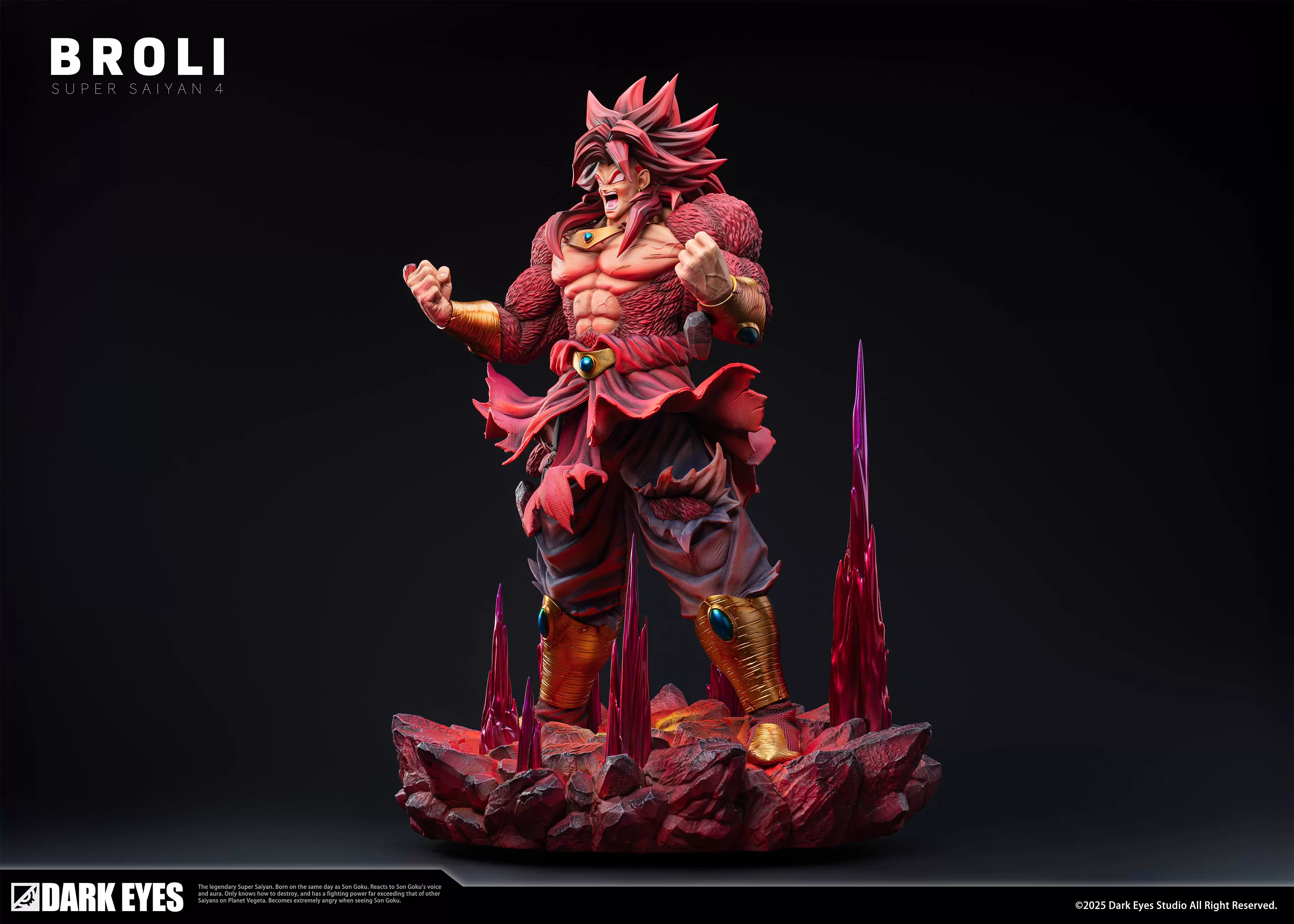 【Pre-sale】1/6 and 1/4 Scale Super Saiyan 4 Broly-HeiMou Studio