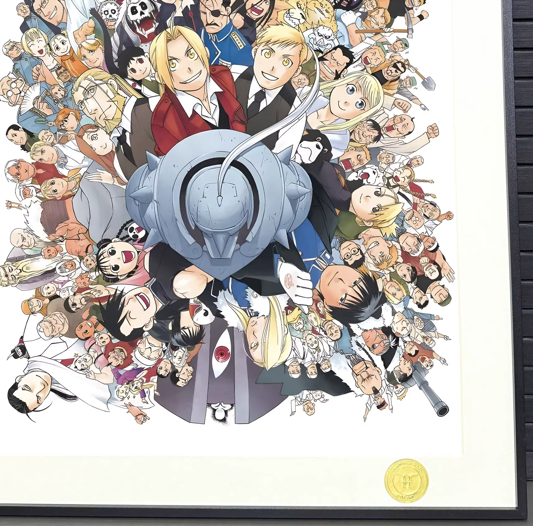 【Pre-sale】Decorative Painting of Whole Characters of Fullmetal Alchemist-H2 Studio