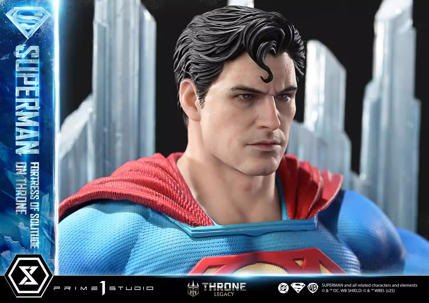【Pre-sale】1/4 Scale Throne Superman-Prime 1 Statue Studio