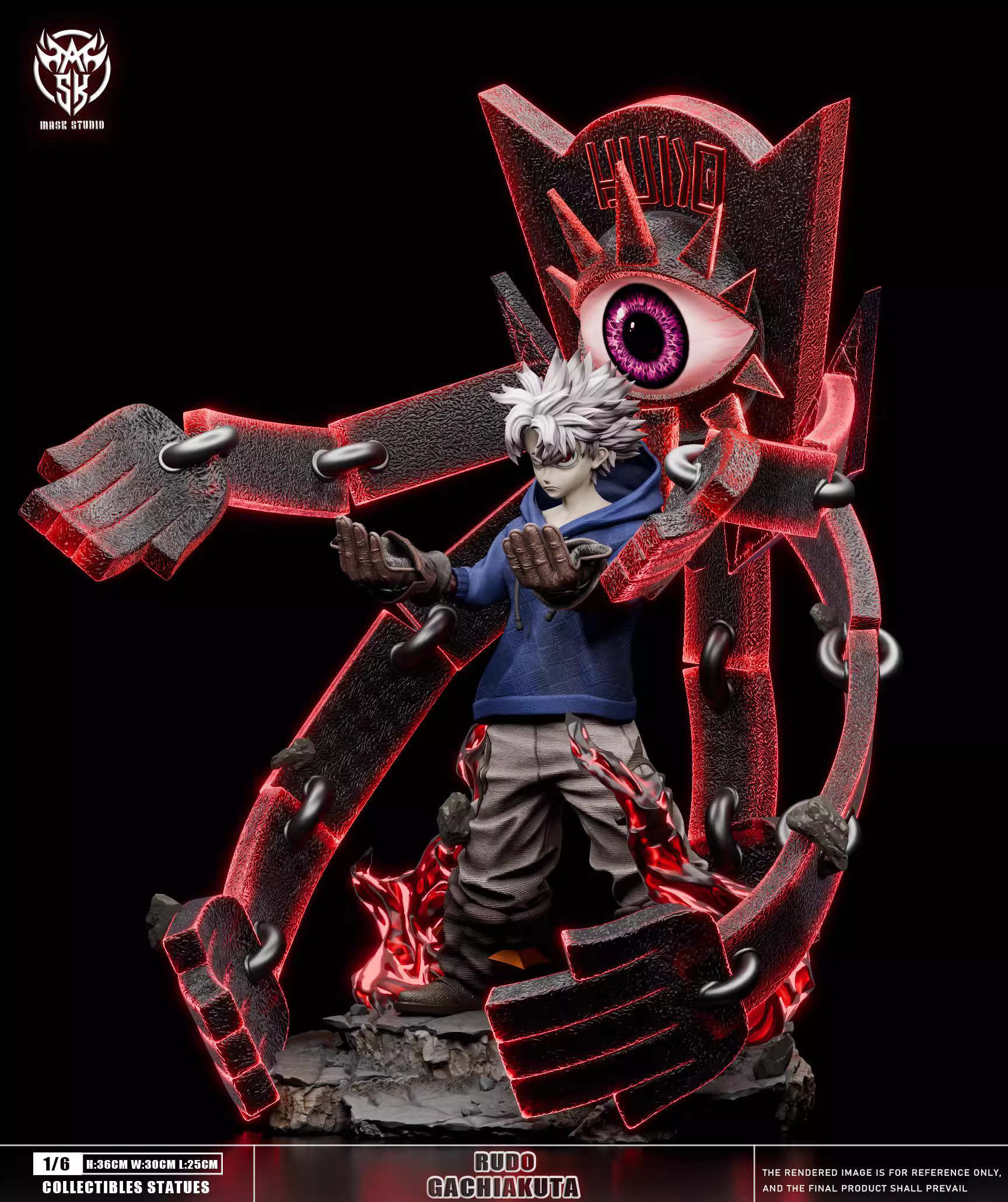 【Pre-sale】1/6 Scale GACHIAKUTA Rudo Surebrec-Mask Studio