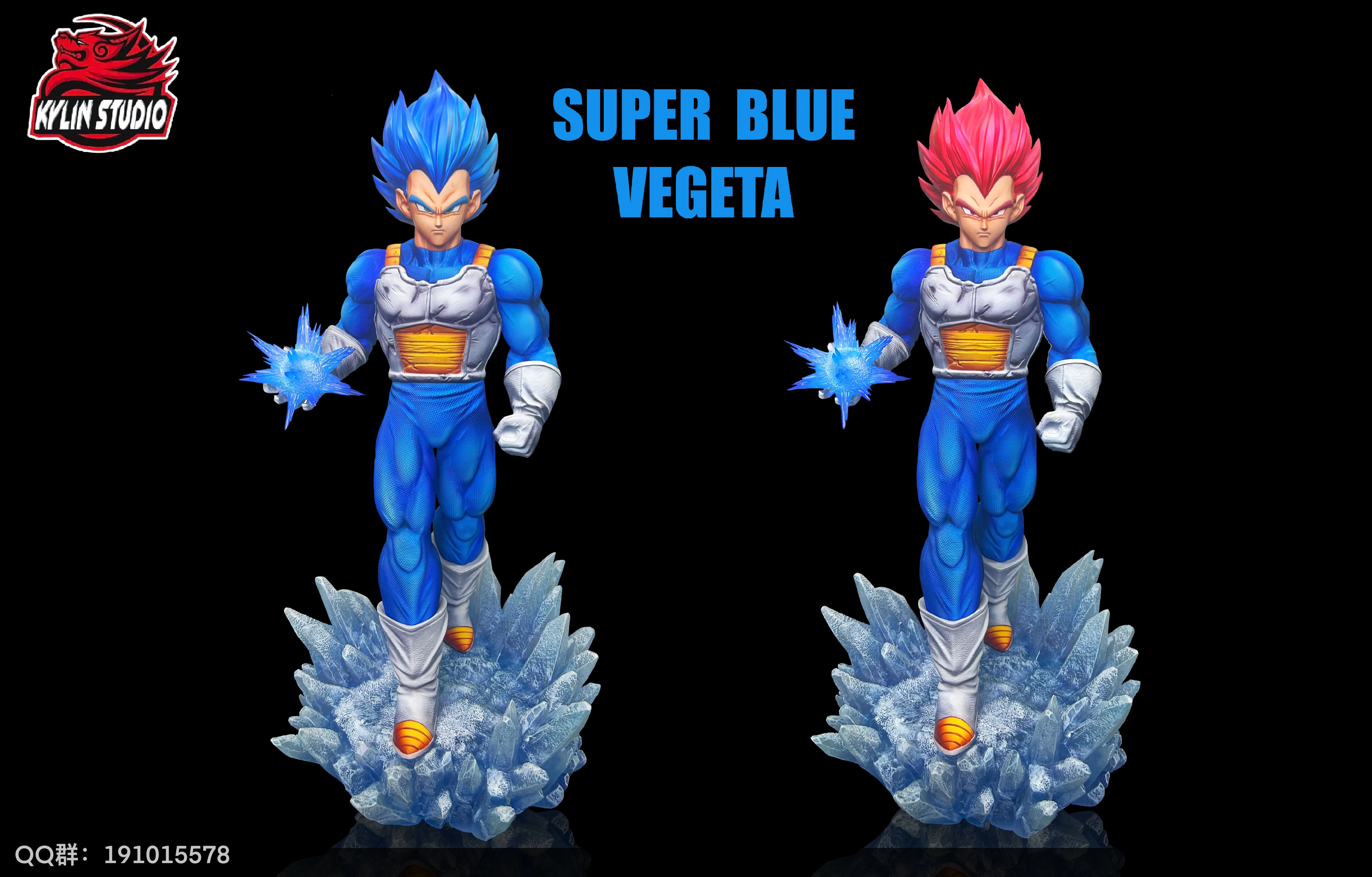 【Pre-sale】1/6 and 1/4 Scale Super Blue Vegeta-Kylin Studio