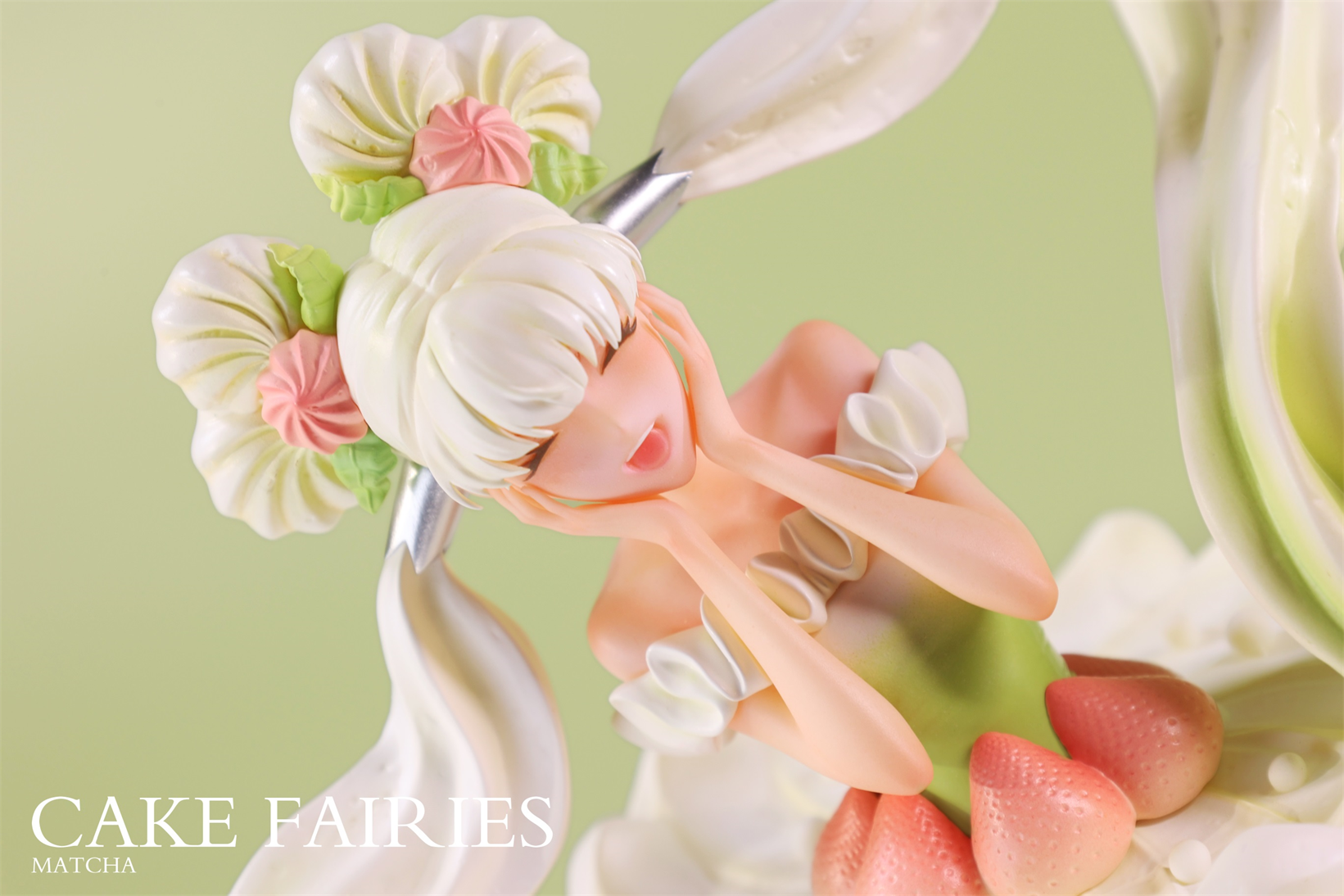 【Sold out】Cake Fairies Series Strawberry Fairy and Matcha Fairy-WeArtDoing Studio