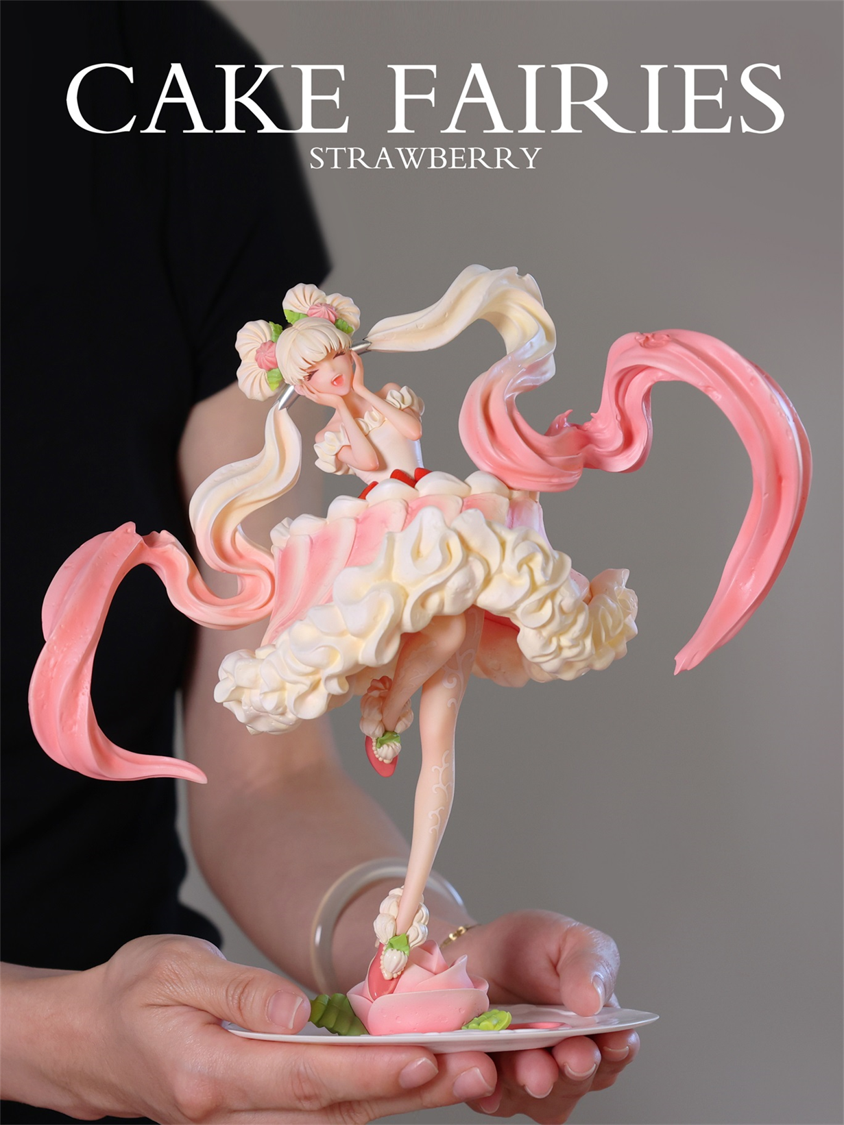 【Sold out】Cake Fairies Series Strawberry Fairy and Matcha Fairy-WeArtDoing Studio
