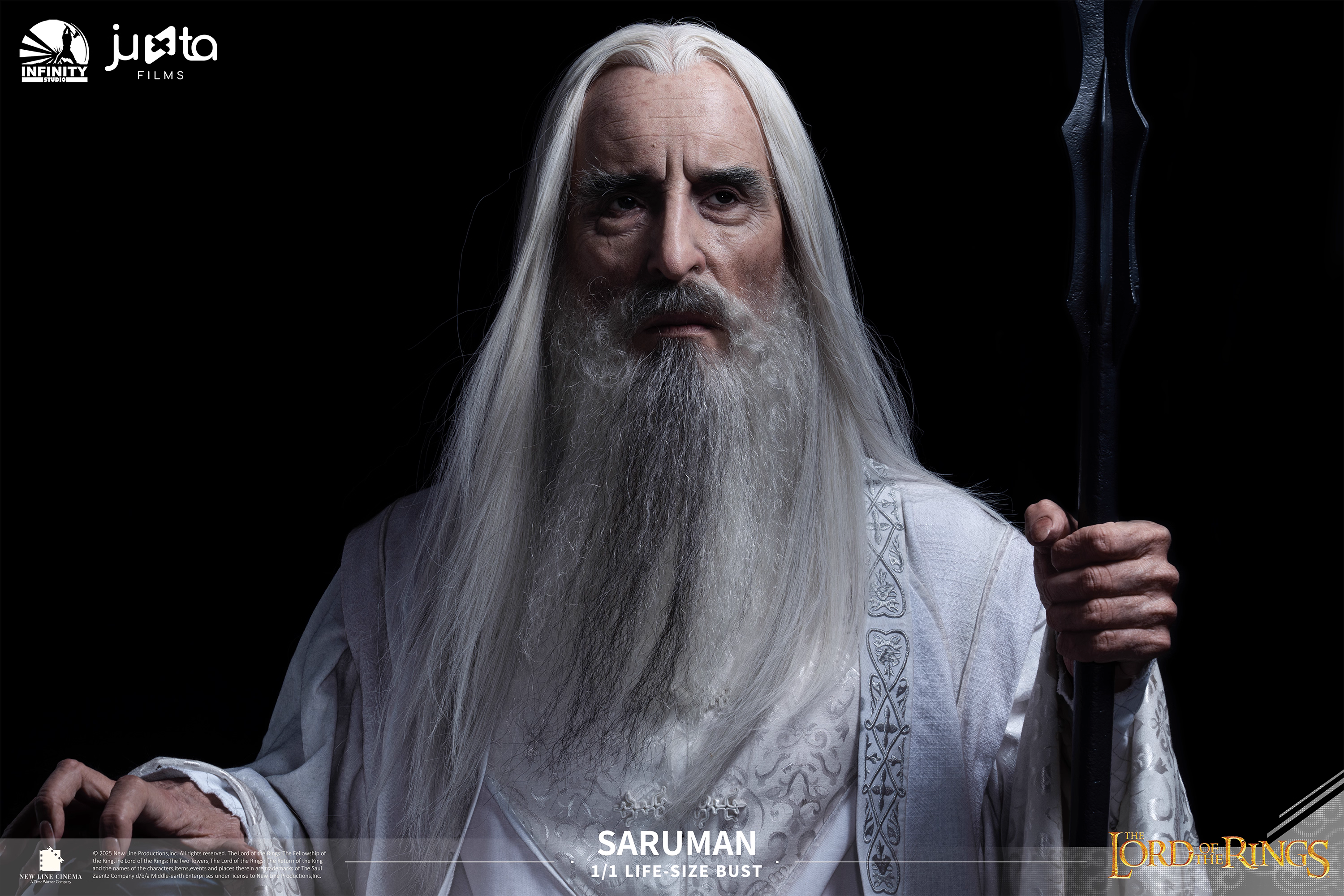 【Pre-sale】1/1 Scale Bust of Saruman-Infinity X Juxta Films Studios