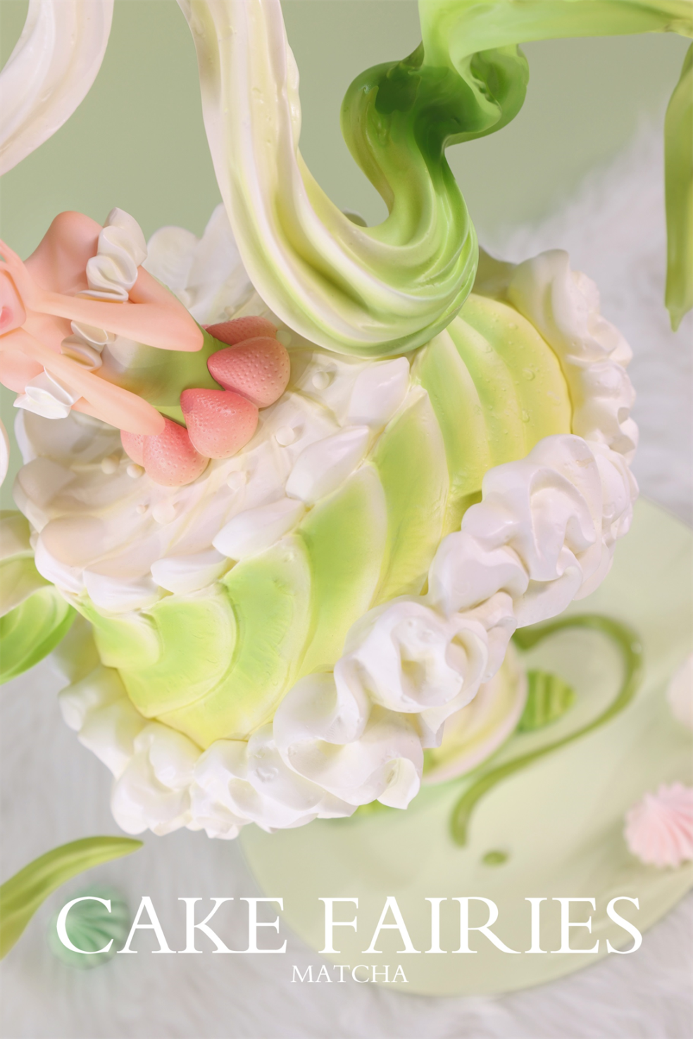 【Sold out】Cake Fairies Series Strawberry Fairy and Matcha Fairy-WeArtDoing Studio