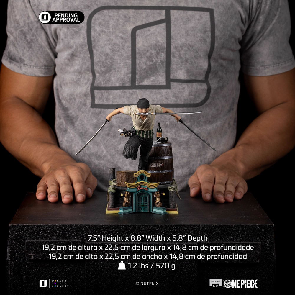 【Pre-sale】1/10 Scale Zoro-Iron Studio