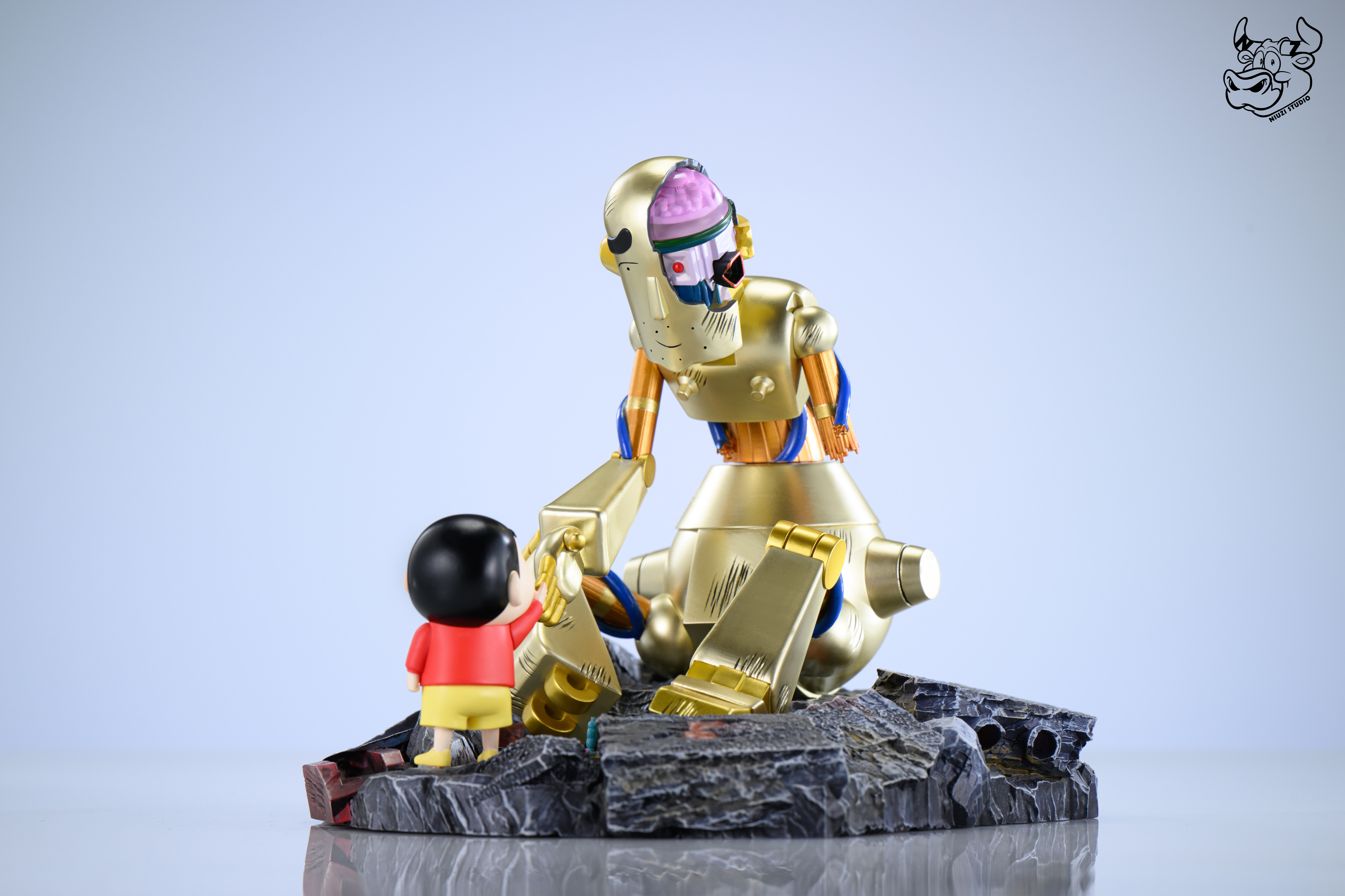 【Pre-sale003 野原 しんのすけ and Robot Father-NIUZI Studio