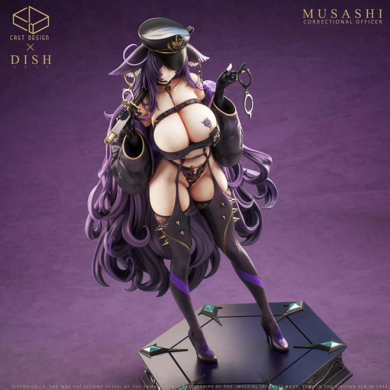 【Pre-sale】1/6 and 1/4 Scale Correctional Officer Musashi-Cast Design Studio X Dish