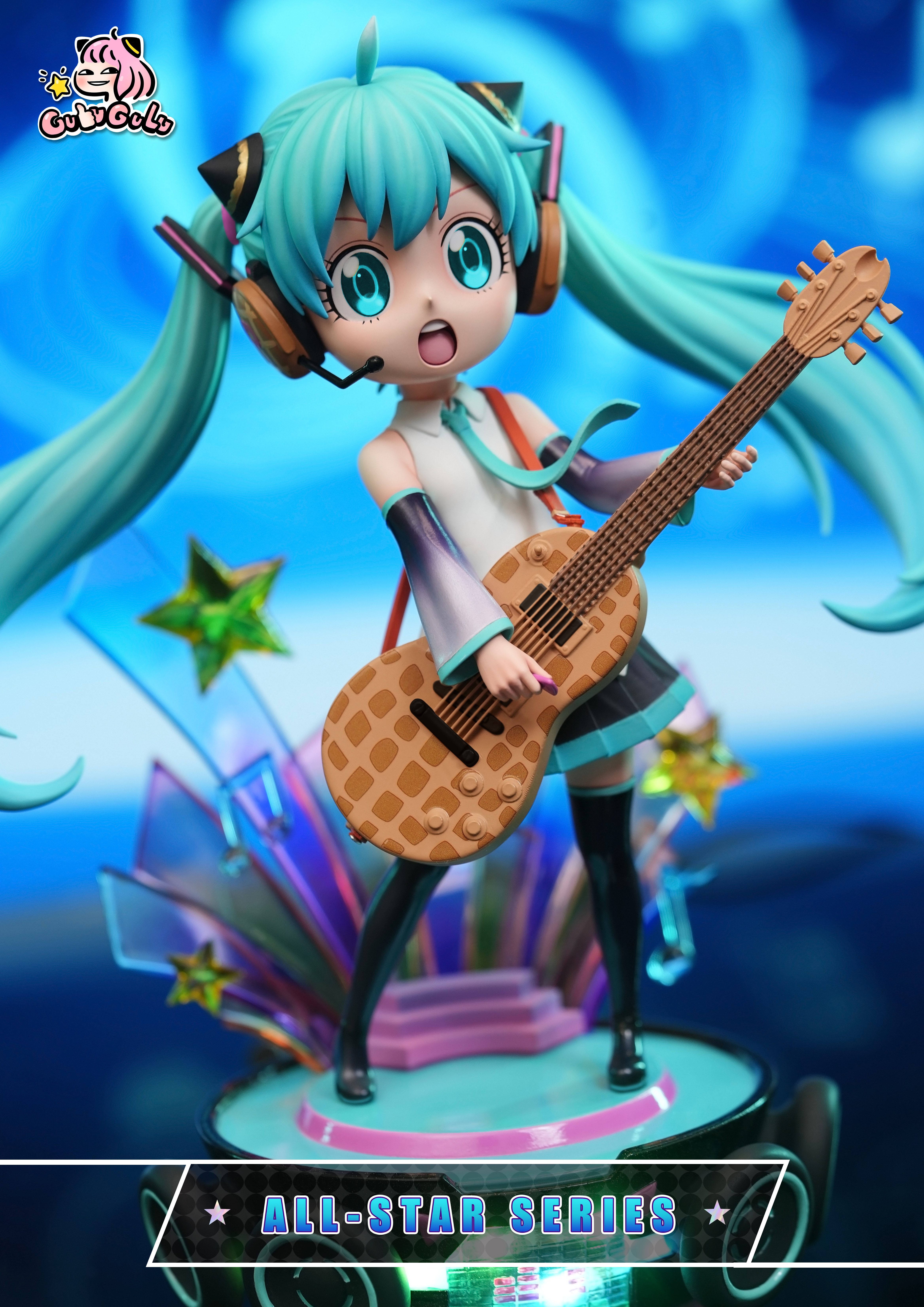 【Pre-sale】All-star Series Guitar Girl Anya COS Hatsune Miku-Vocaloid-GULUGULU Studio