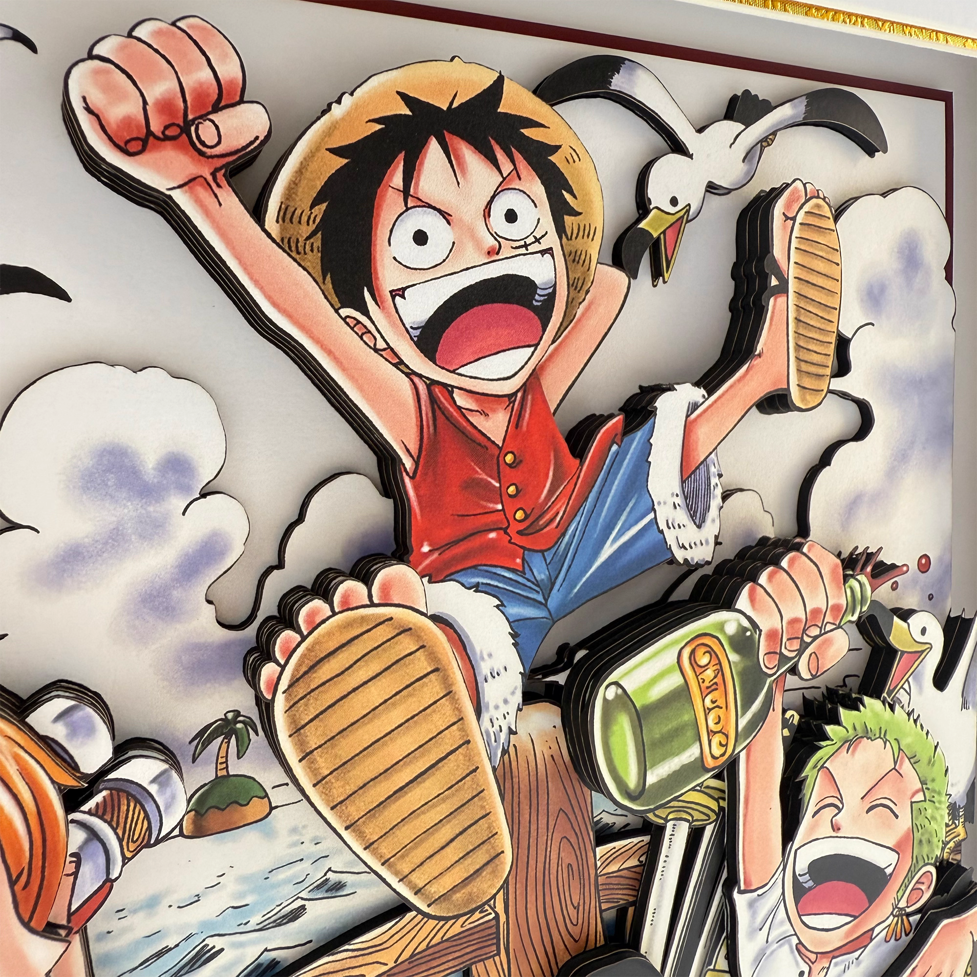 【In stock】Decorative Painting of Luffy-Aotu Panda Studio