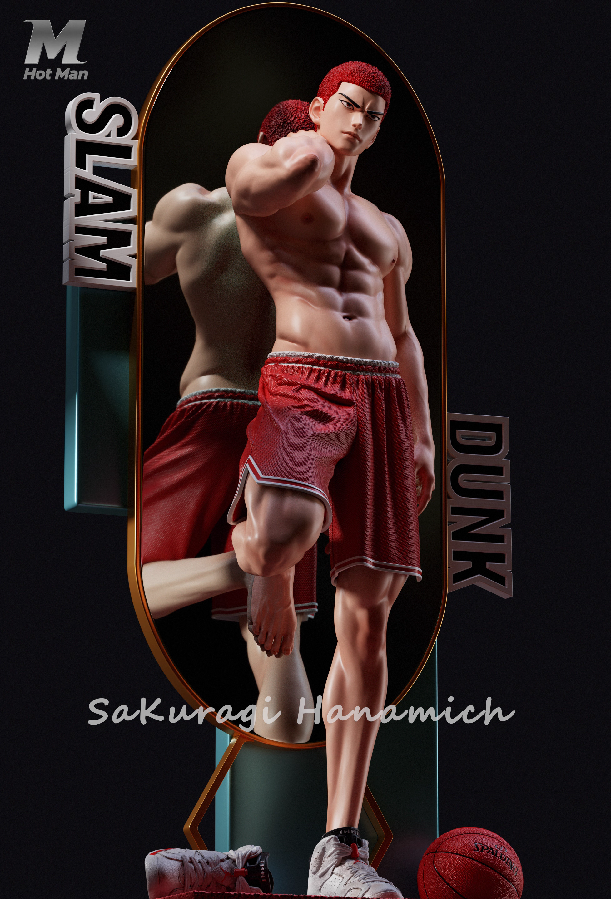 【Pre-sale】1/6 Scale Sakuragi Hanamichi-Slam Dunk-HotMan Studio
