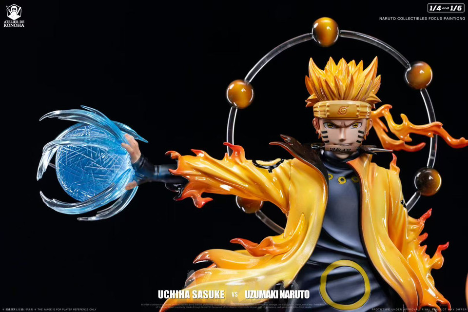 【Sold out】1/6 and 1/4 Scale Naruto and Sasuke-ATELIER DE KONOHA Studio
