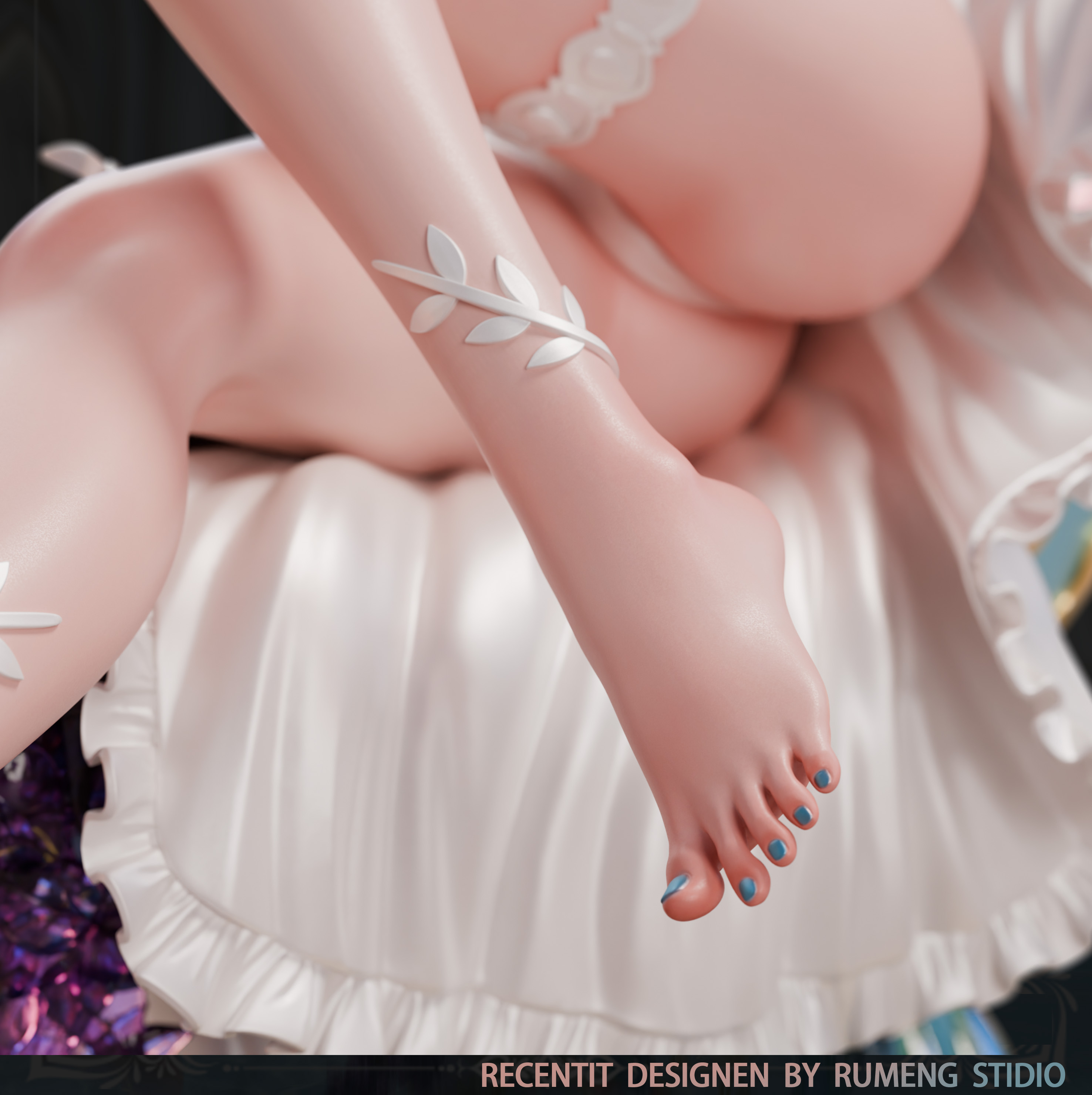 【Pre-sale】1/6 Scale Wedding Dress Itinose Asena-Blue Archive-RuMengShe Studio