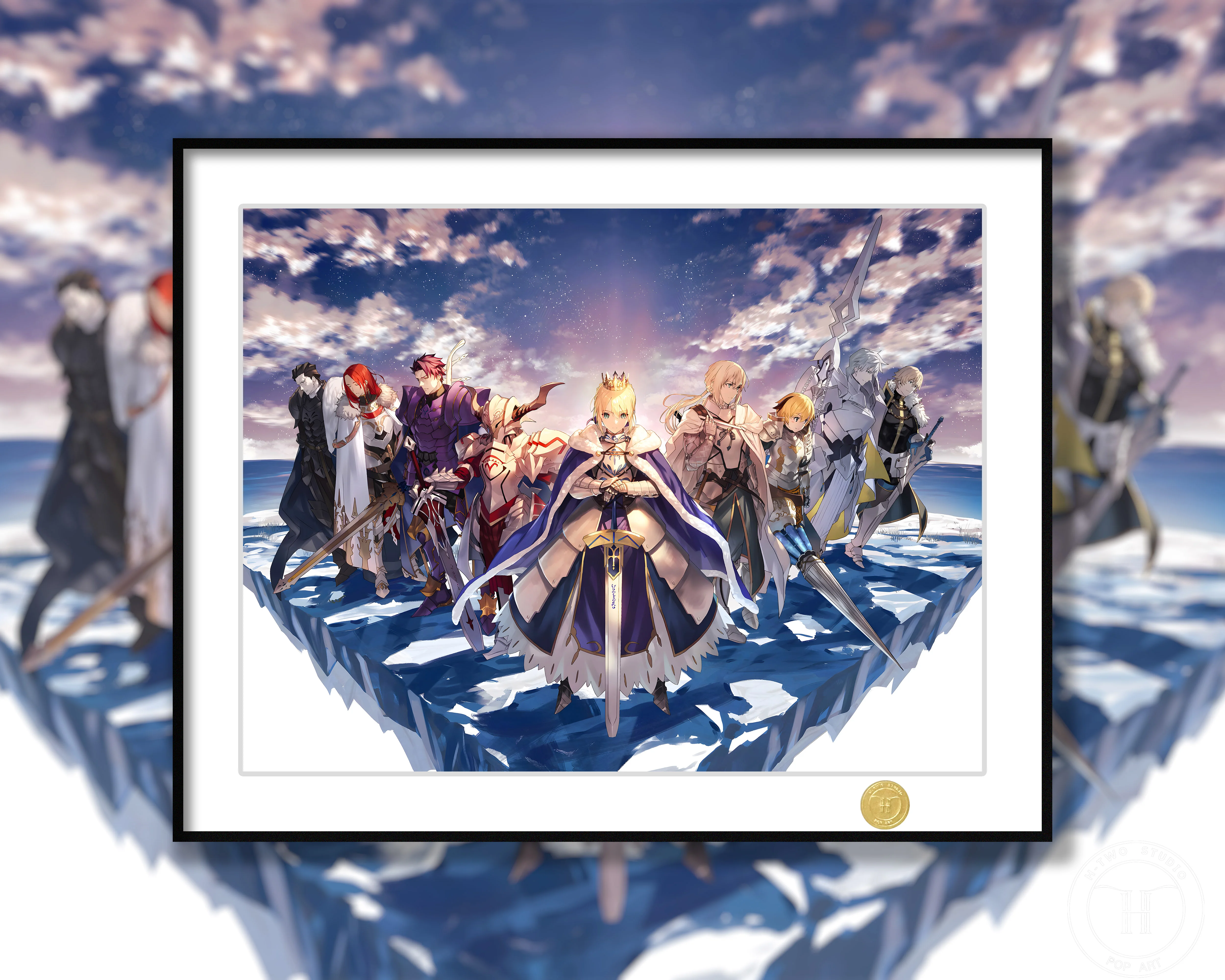 【Pre-sale】Decorative Painting of The knights of the round table-Fate/Stay Night-H2 Studio