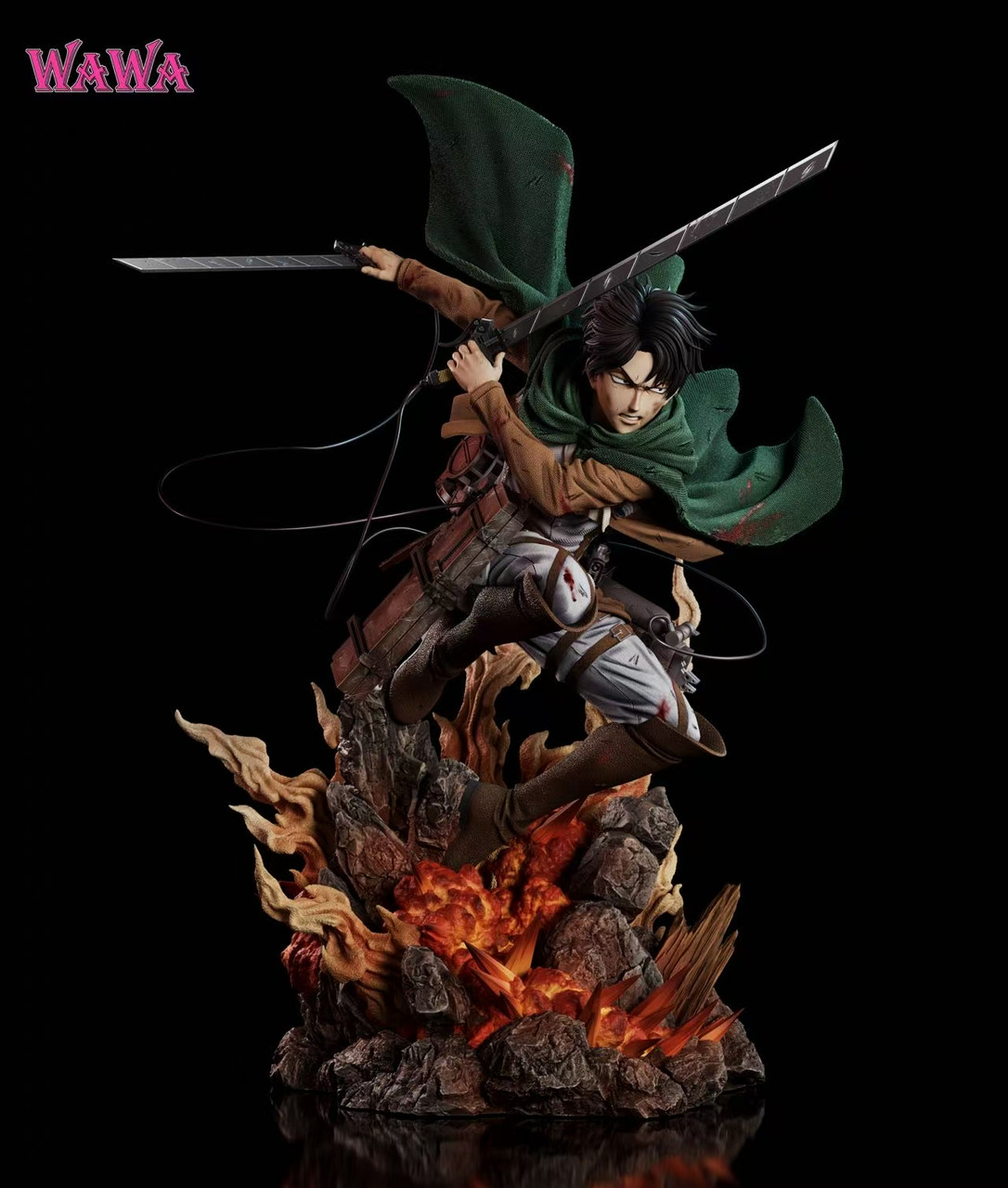 【Pre-sale】1/6 Scale Levi Ackerman with LED-Attack on Titan-WAWA Studio