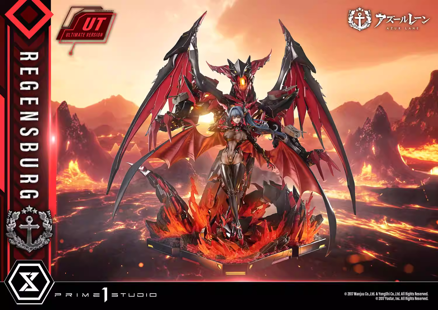 【Pre-sale】1/6 Scale Regensburg with LED-Azure Lane-Prime 1 Studio