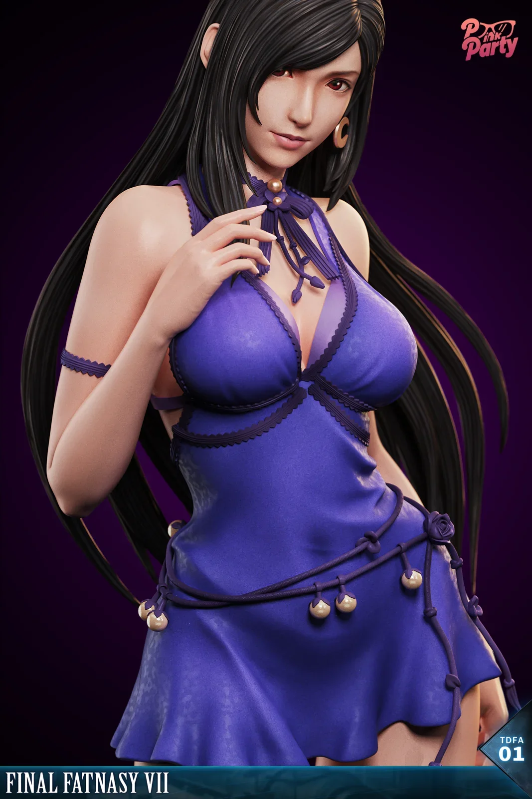 【Pre-sale】1/4 Scale Goddess Tifa Lockhart-(FF7) Final Fantasy VII-PinkParty Studio