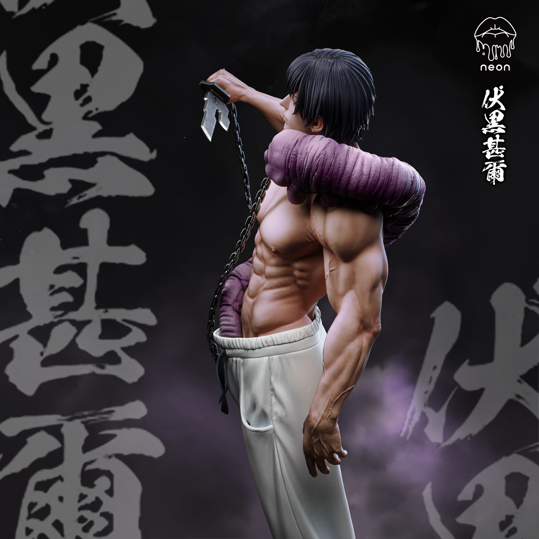 【Sold out】1/6 Scale Fushiguro Toji-NEON Studio