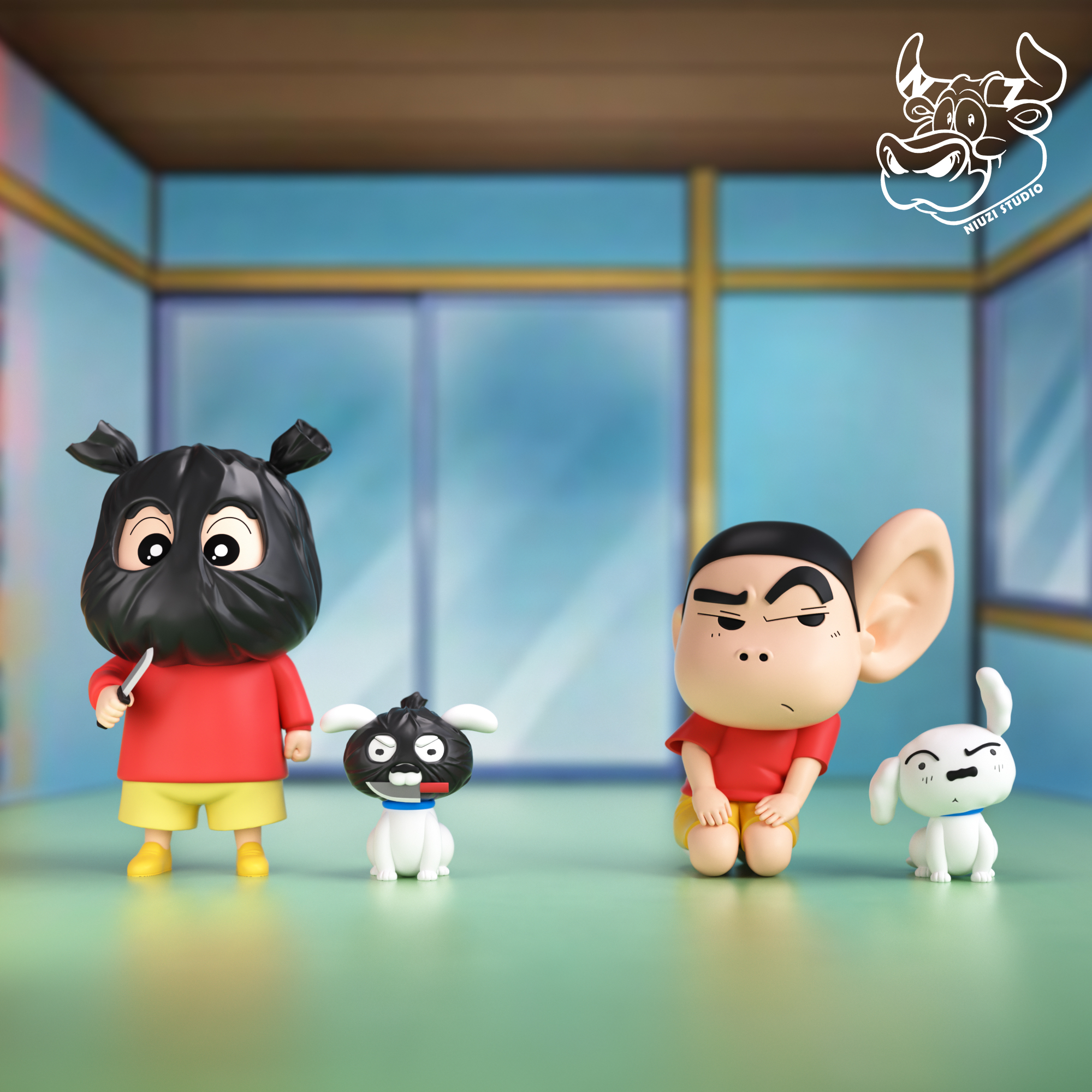 【Pre-sale】野原 しんのすけ and His Dog-NIUZI Studio