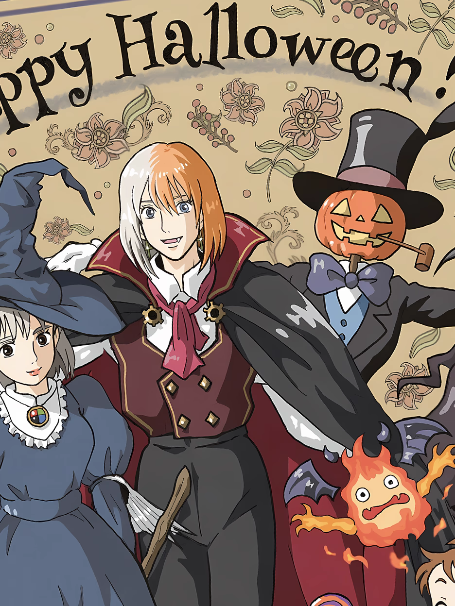 【Pre-sale】Decorative Painting of Halloween Moving Castle-Howl's Moving Castle-XingKong Studio