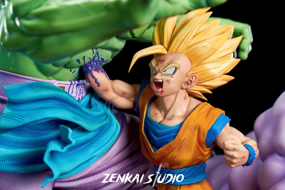 【Pre-sale】1/4 Scale Z OAV Versus Series Gohan VS Bojack with LED-Zenkai Studio