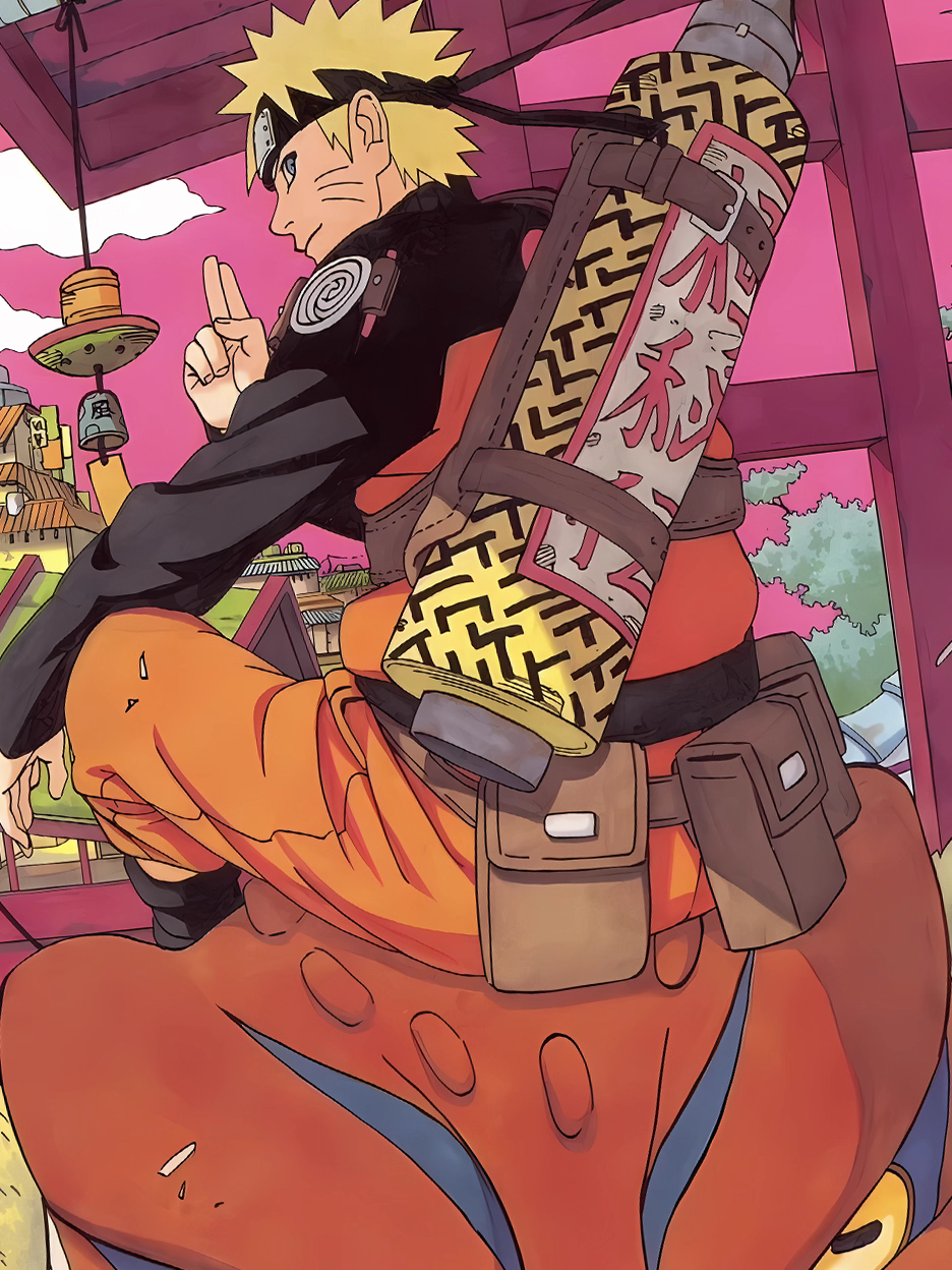 【Pre-sale】Decorative Painting of Uzumaki Naruto with Nine-tail-XingKong Studio