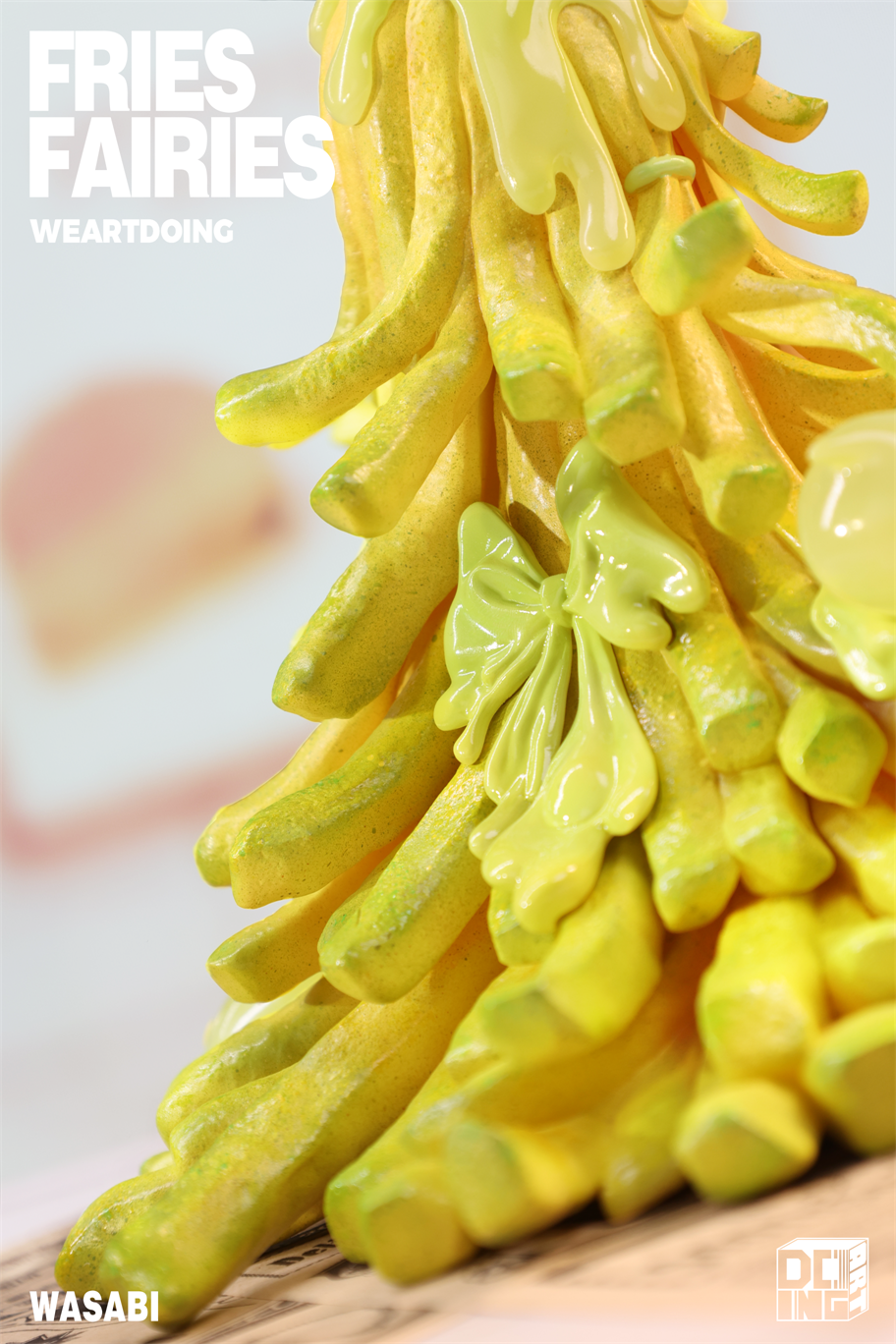 【Sold out】Sleeping Beauty-Fries Fairies-Classic Ketchup and Wasabi-Other series-WeArtDoing Studio